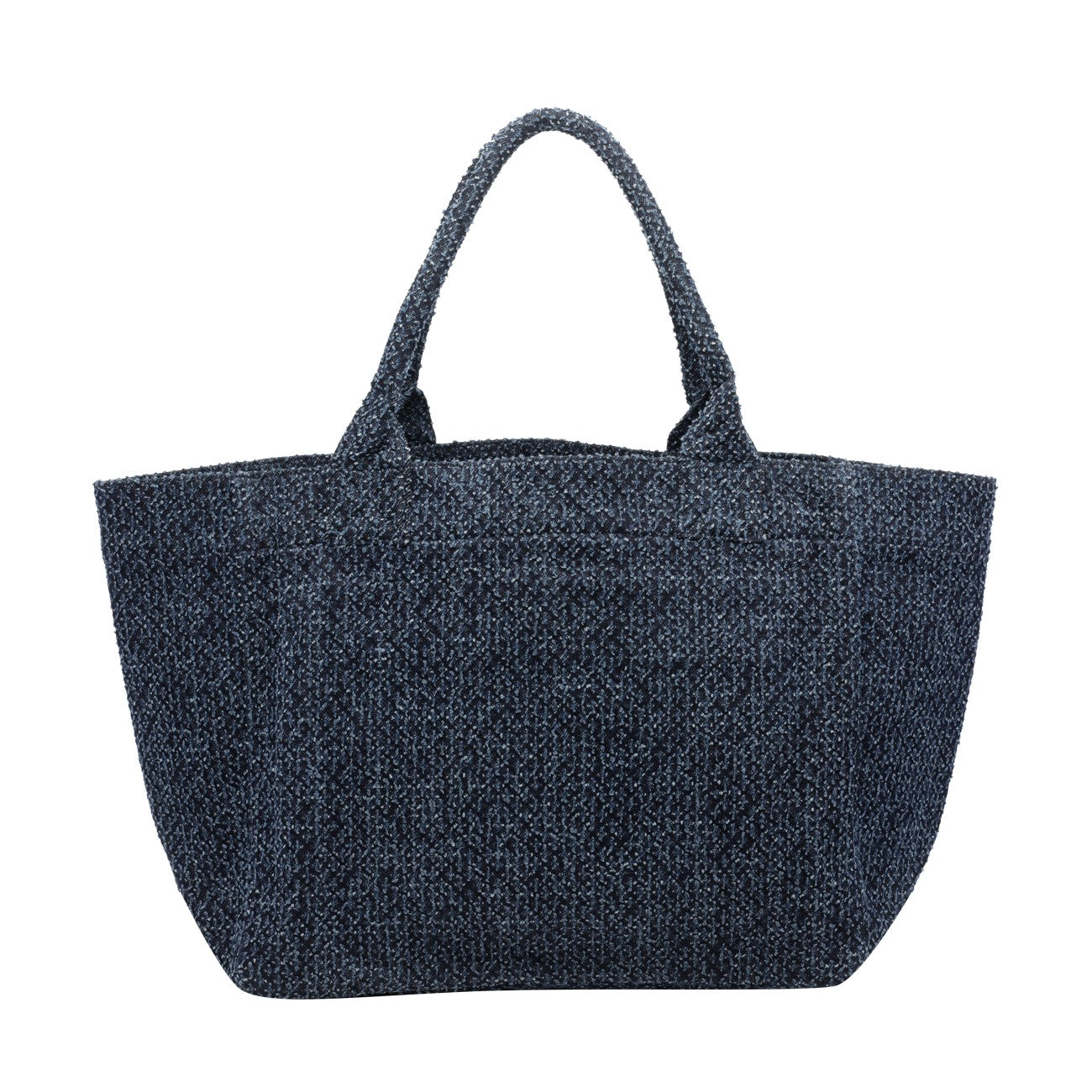 Ganni Women Medium Trapeze Denim Shopping Bag GANNI