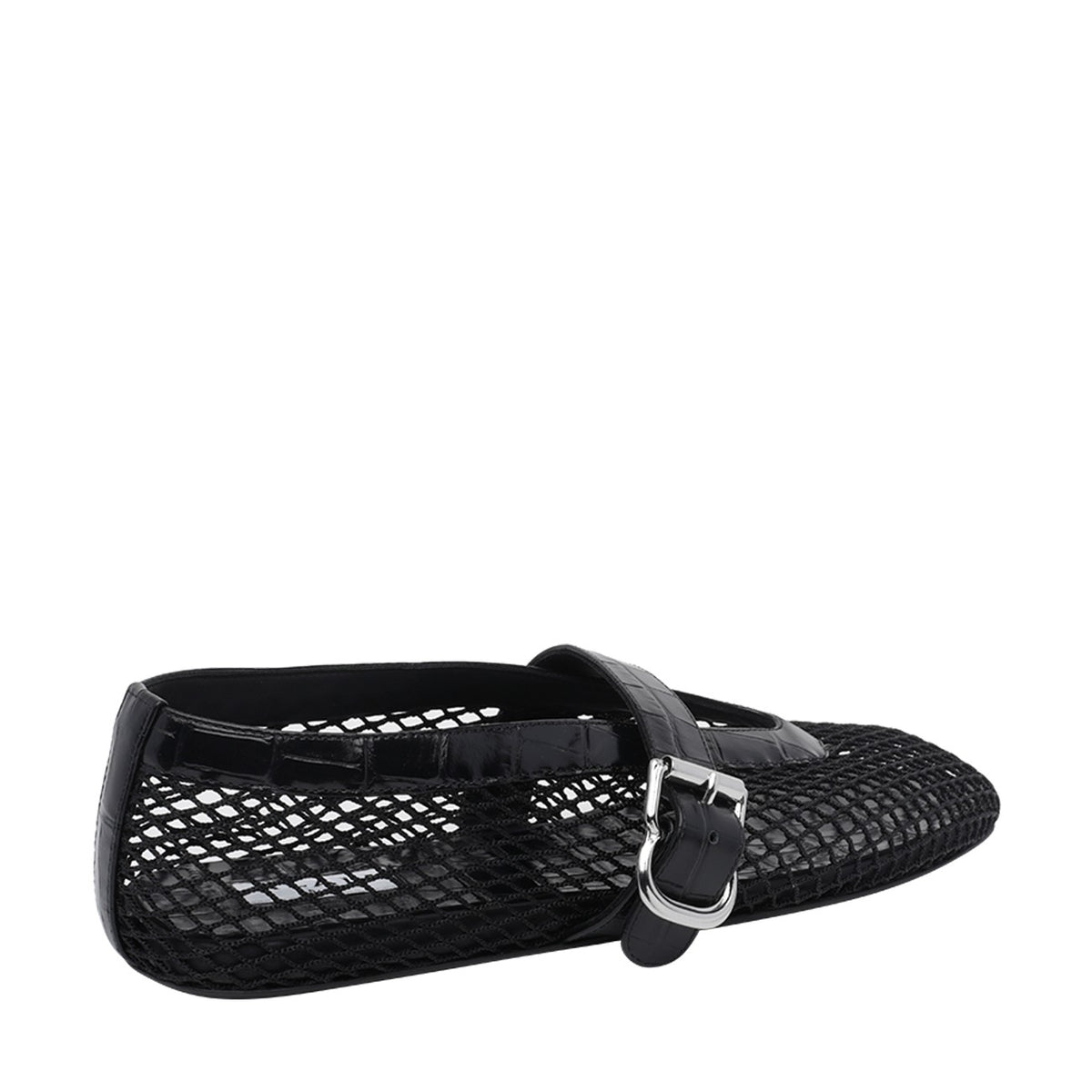 Alaia Women Mesh Flat Ballets ALAIA
