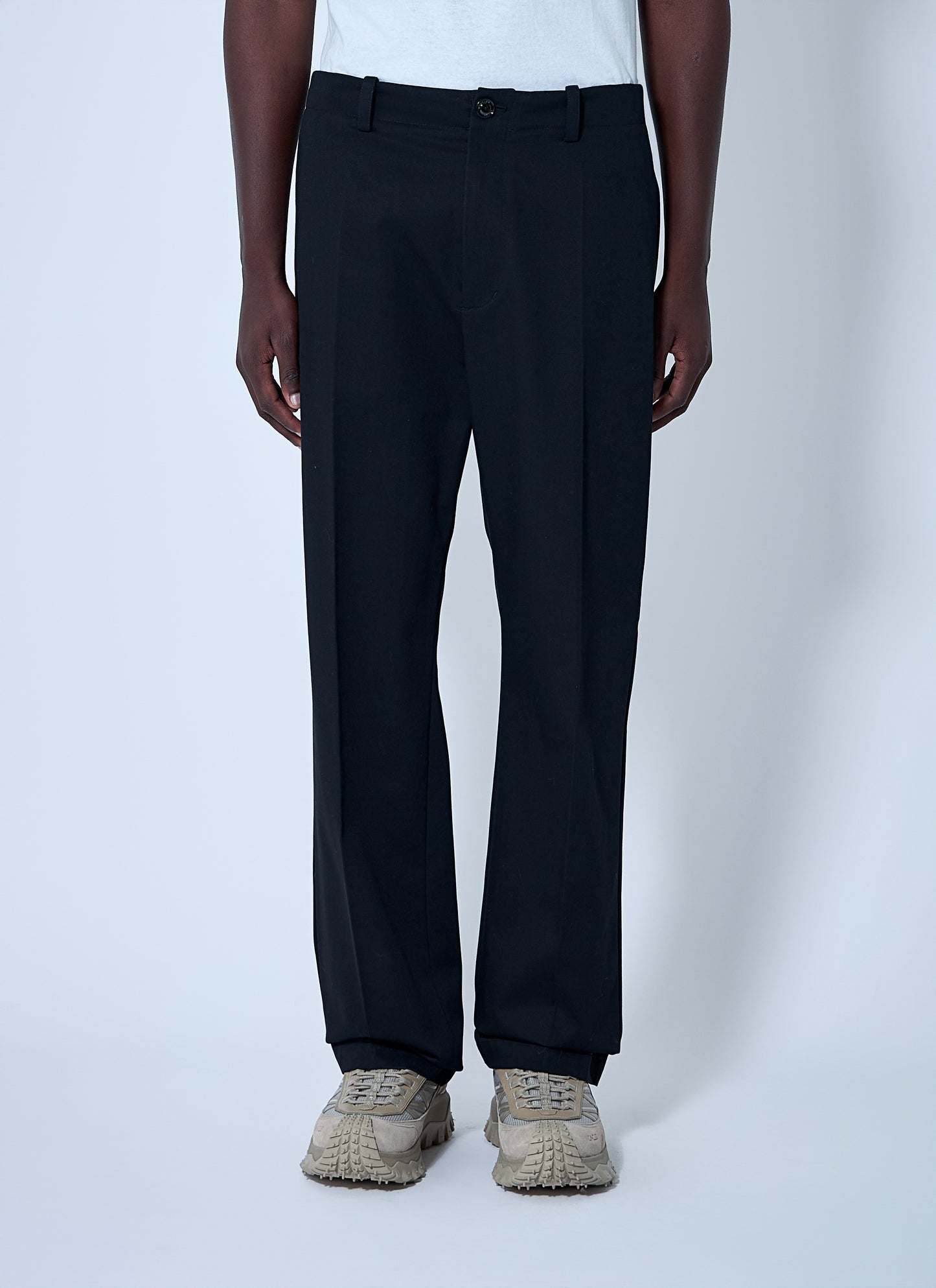 Moncler X Frgmt Hiroshi Fujiwara Men Logo Print Pants MONCLER