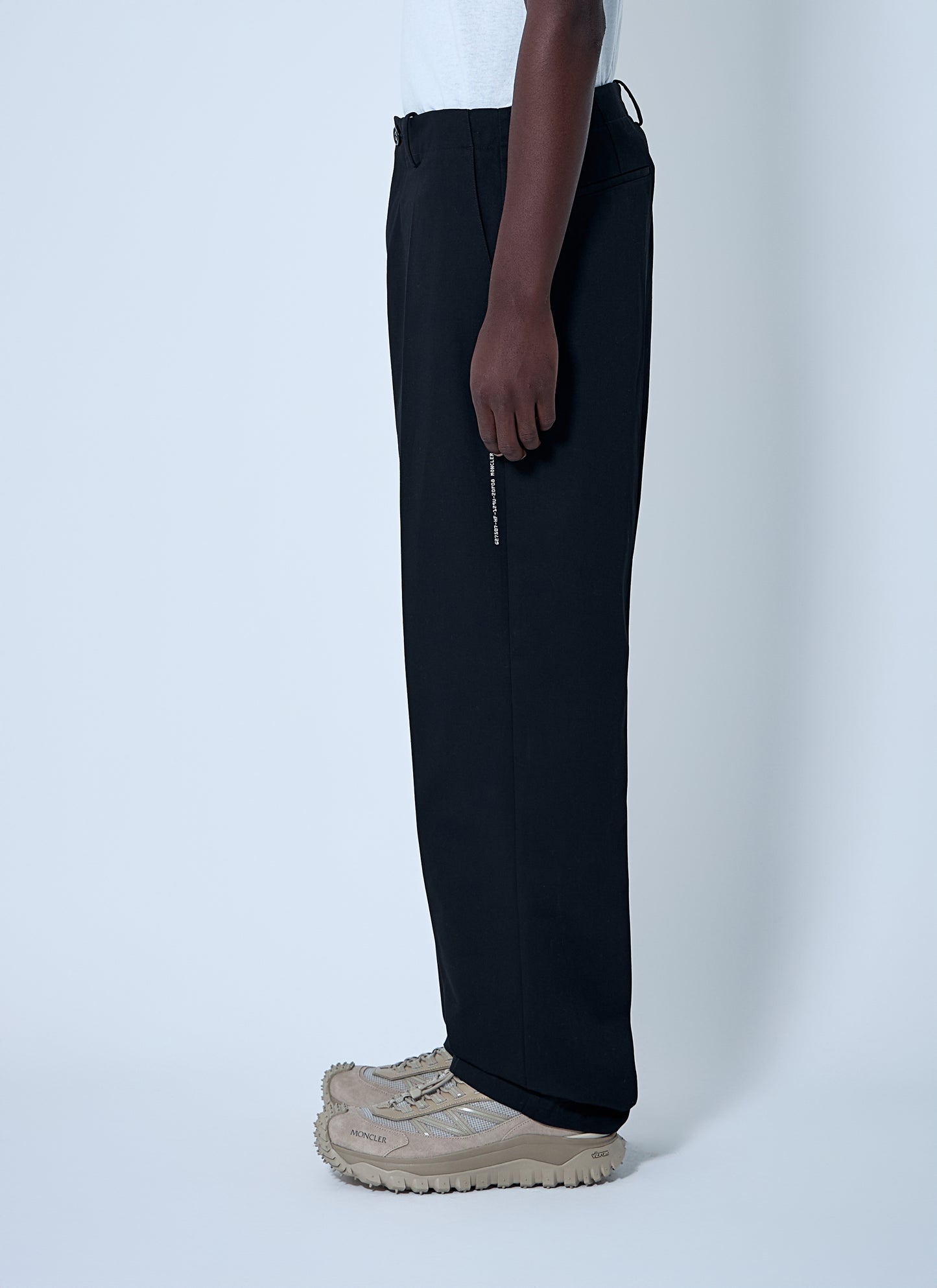 Moncler X Frgmt Hiroshi Fujiwara Men Logo Print Pants MONCLER