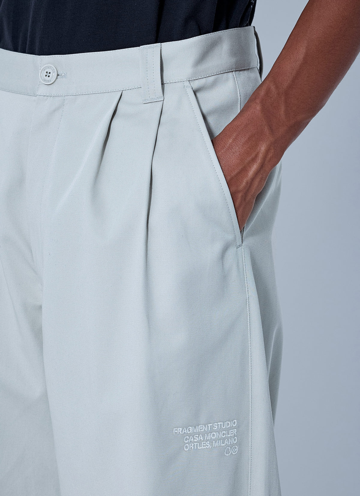 Moncler X Frgmt Hiroshi Fujiwara Men Tailored Trousers MONCLER