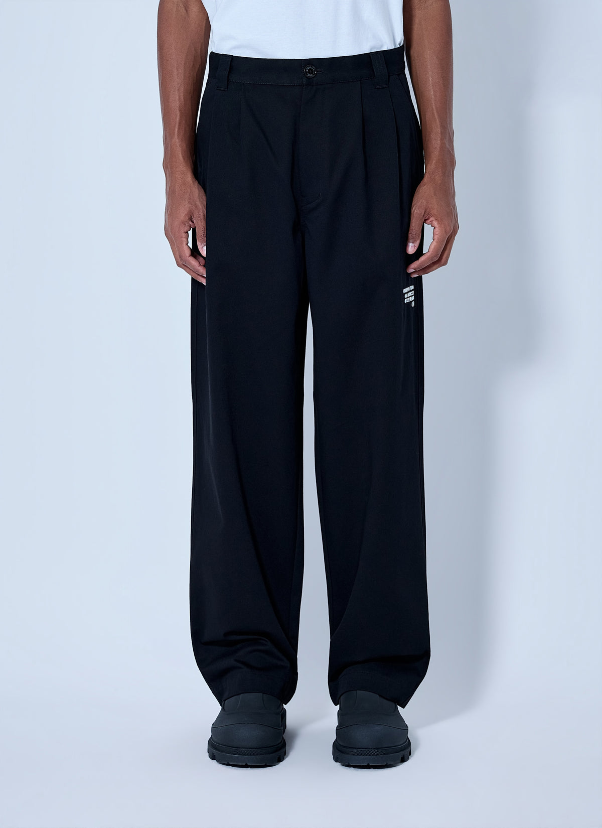 Moncler X Frgmt Hiroshi Fujiwara Men Pleated Wide-Leg Trousers MONCLER