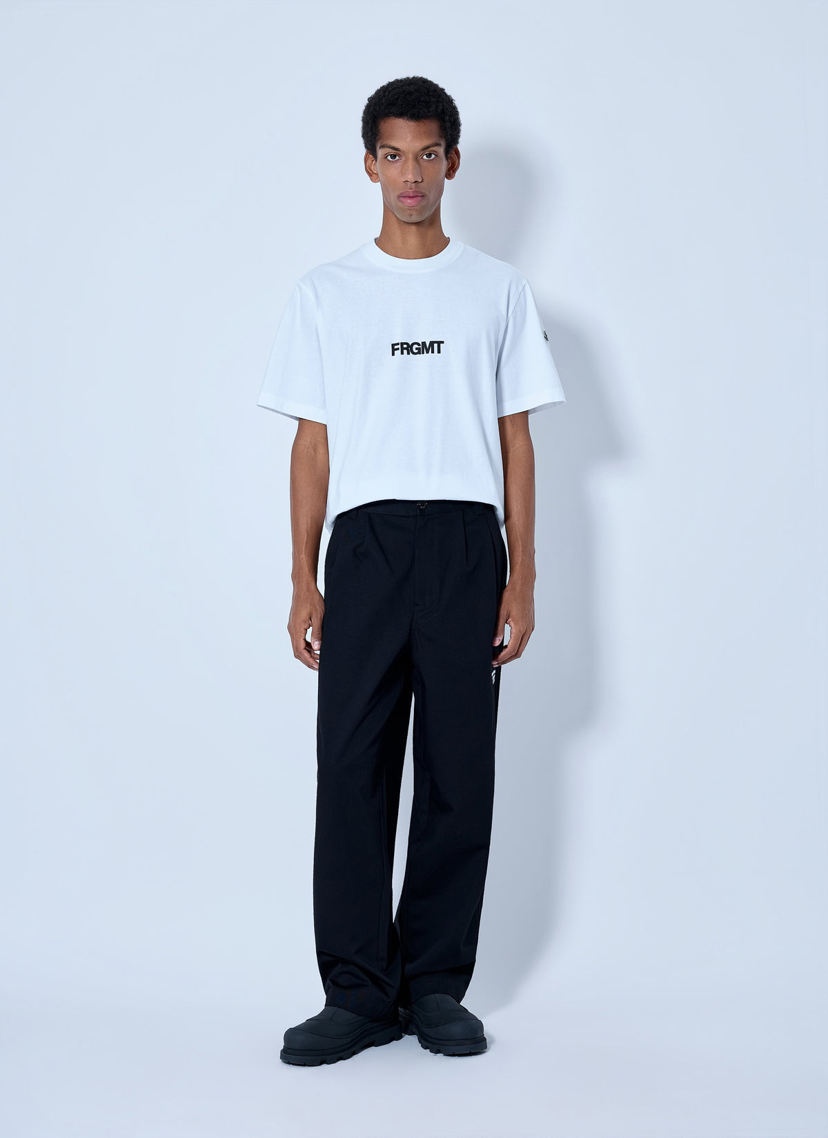 Moncler X Frgmt Hiroshi Fujiwara Men Pleated Wide-Leg Trousers MONCLER