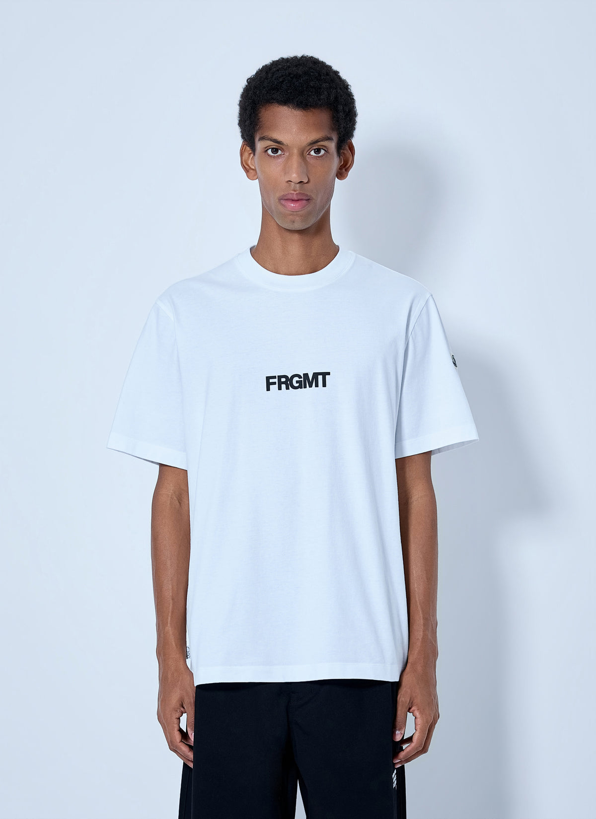 Moncler X Frgmt Hiroshi Fujiwara Men Logo Motif T-Shirt MONCLER