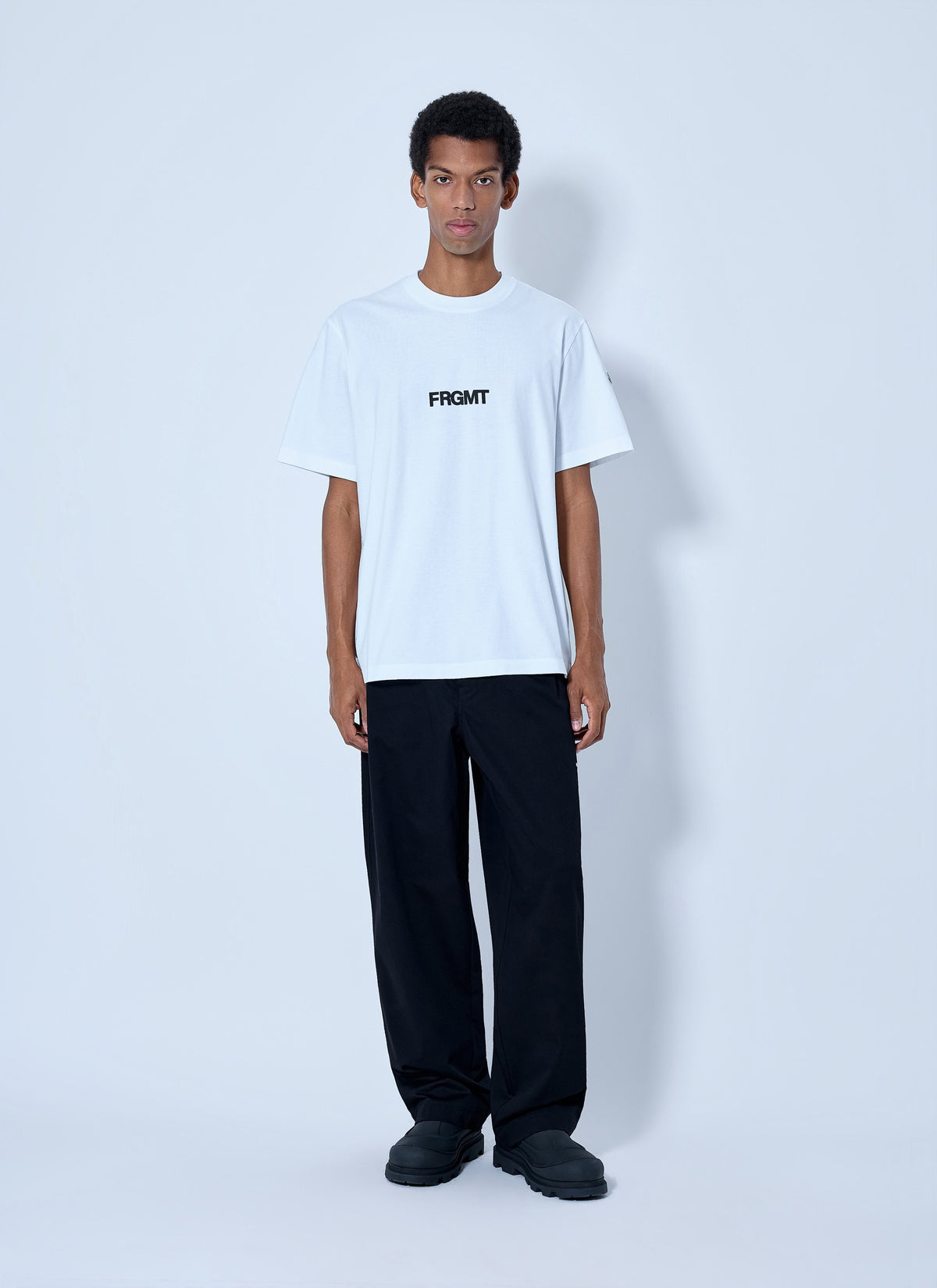 Moncler X Frgmt Hiroshi Fujiwara Men Logo Motif T-Shirt MONCLER