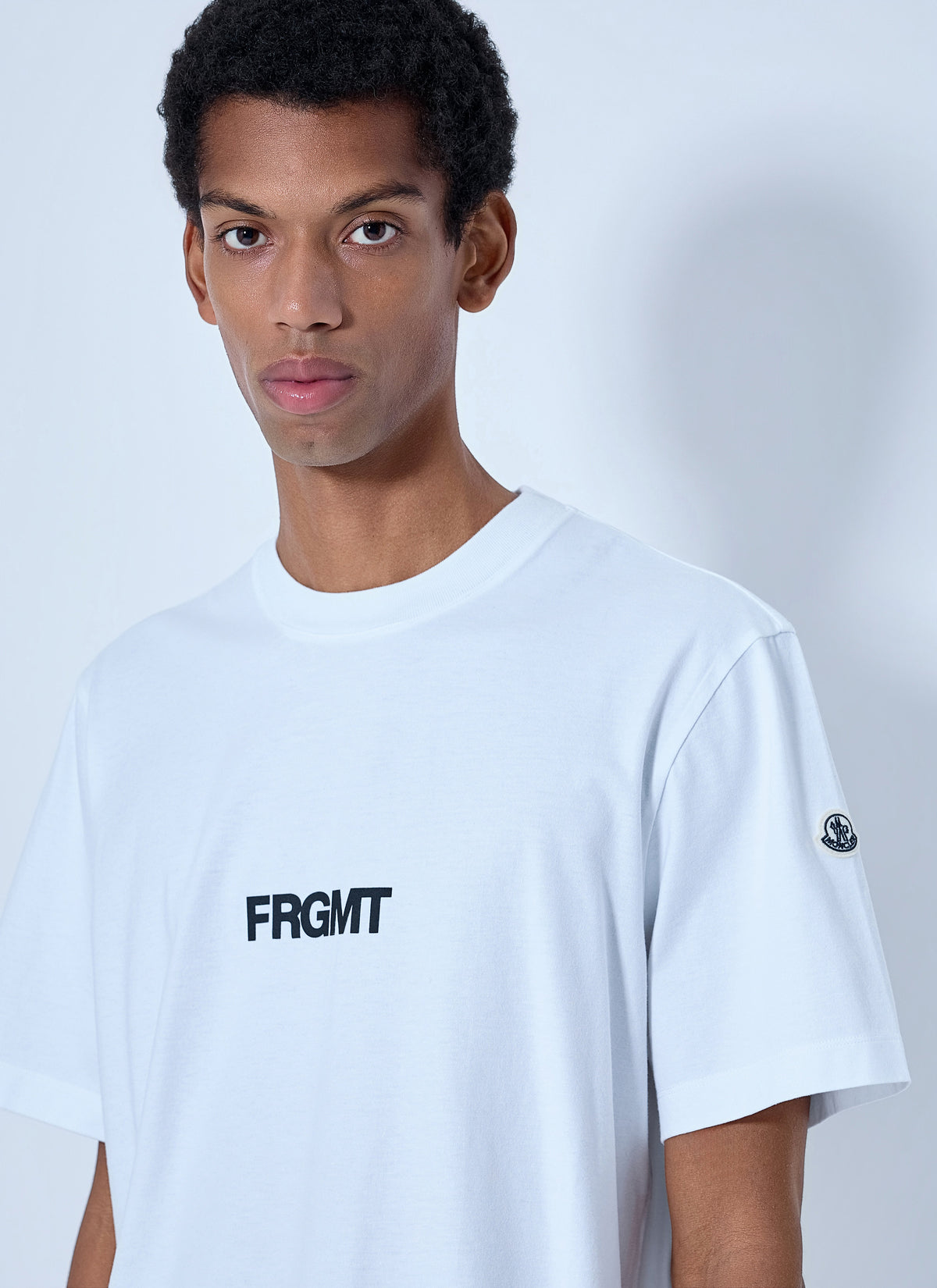 Moncler X Frgmt Hiroshi Fujiwara Men Logo Motif T-Shirt MONCLER
