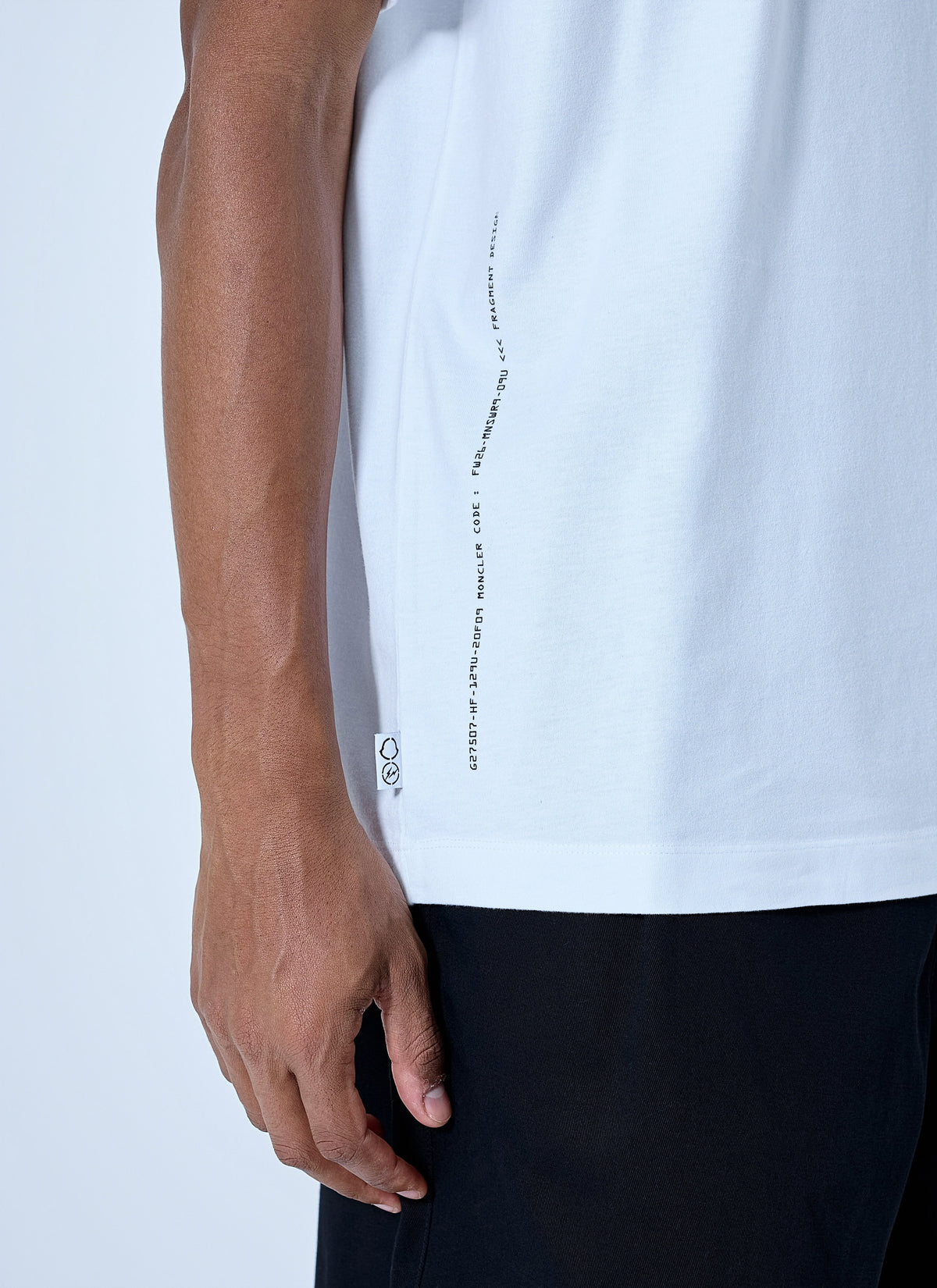 Moncler X Frgmt Hiroshi Fujiwara Men Logo Motif T-Shirt MONCLER