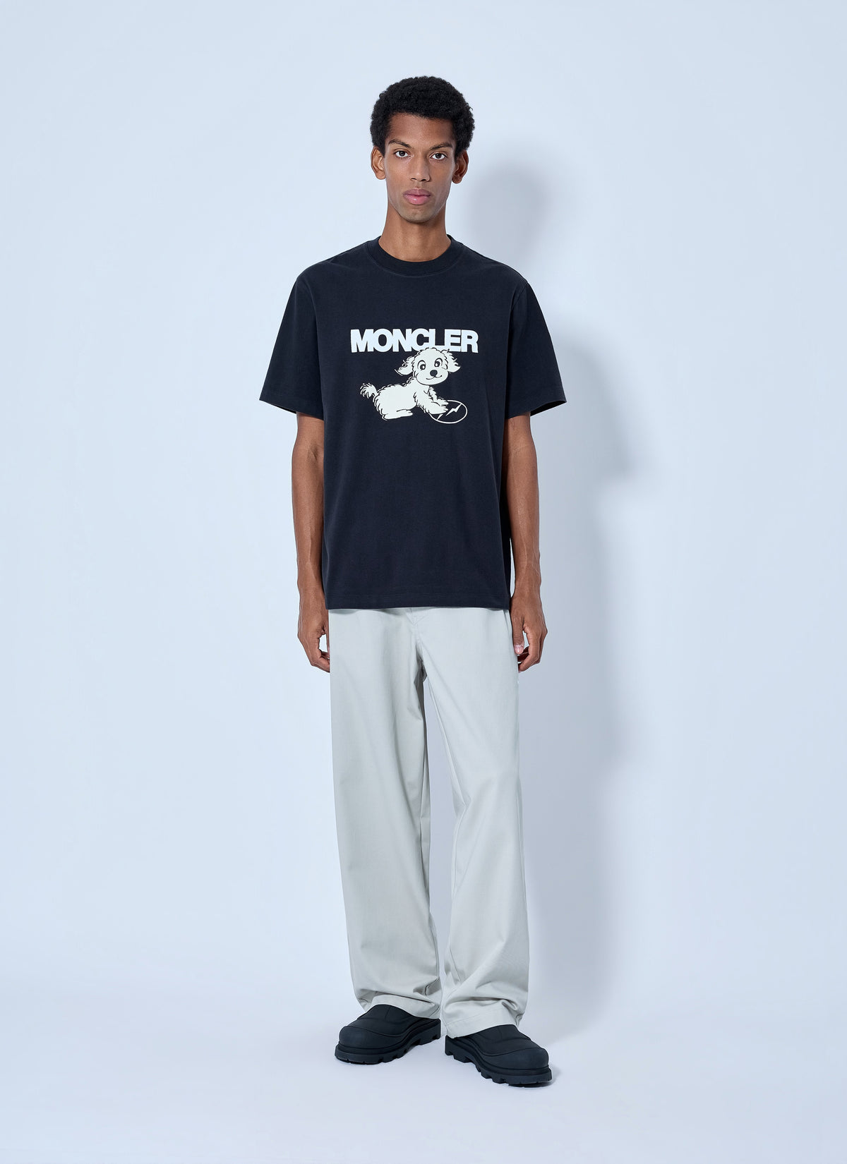 Moncler X Frgmt Hiroshi Fujiwara Men Graphic Logo T-Shirt MONCLER