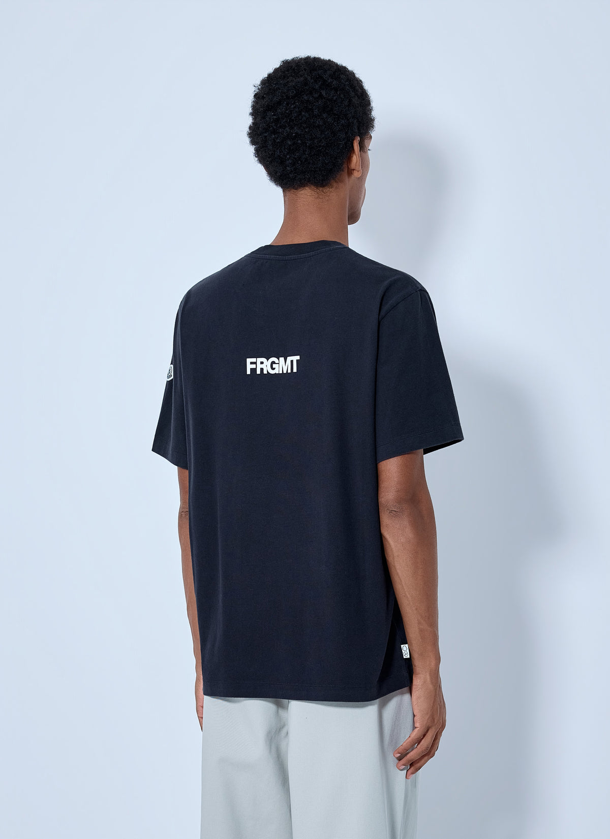 Moncler X Frgmt Hiroshi Fujiwara Men Graphic Logo T-Shirt MONCLER