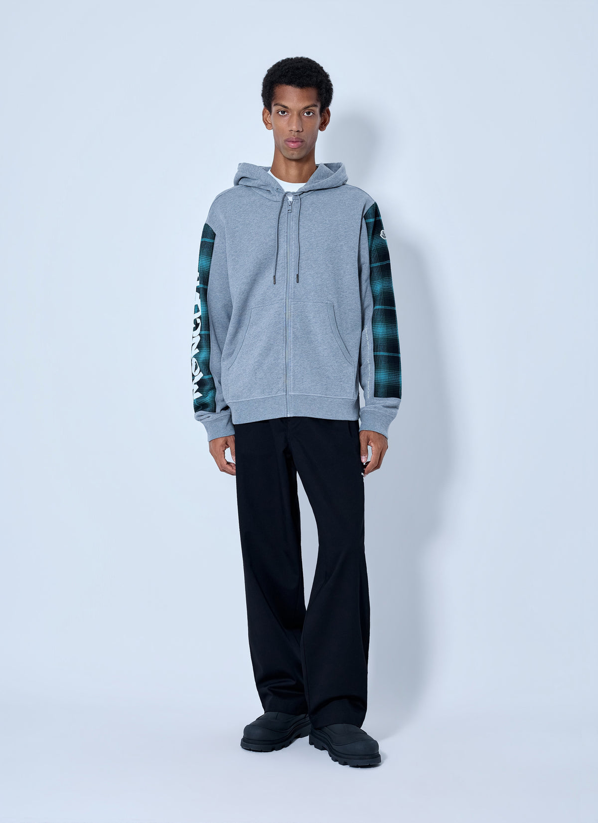 Moncler X Frgmt Hiroshi Fujiwara Men Hooded Zip Sweatshirt MONCLER