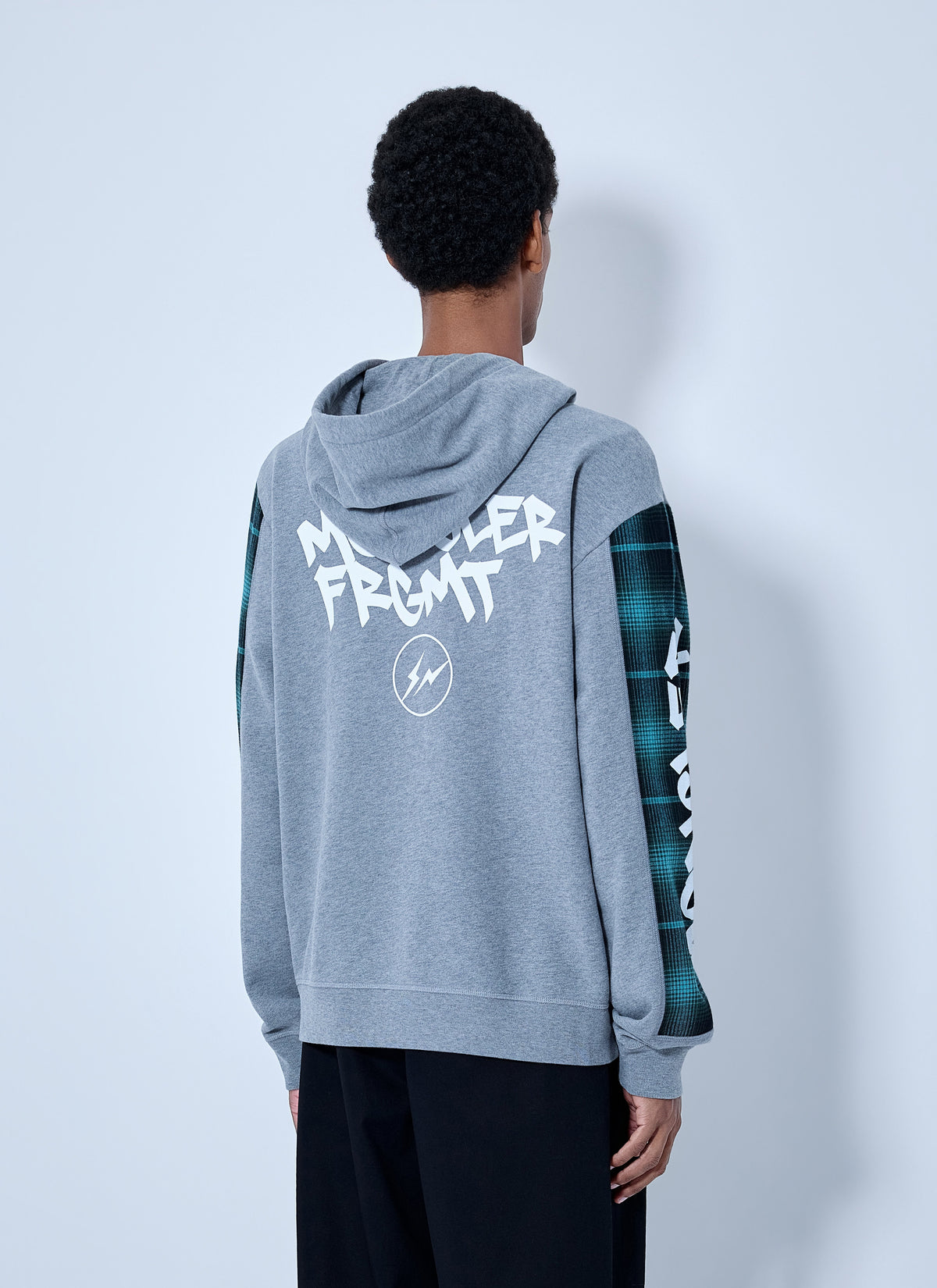 Moncler X Frgmt Hiroshi Fujiwara Men Hooded Zip Sweatshirt MONCLER
