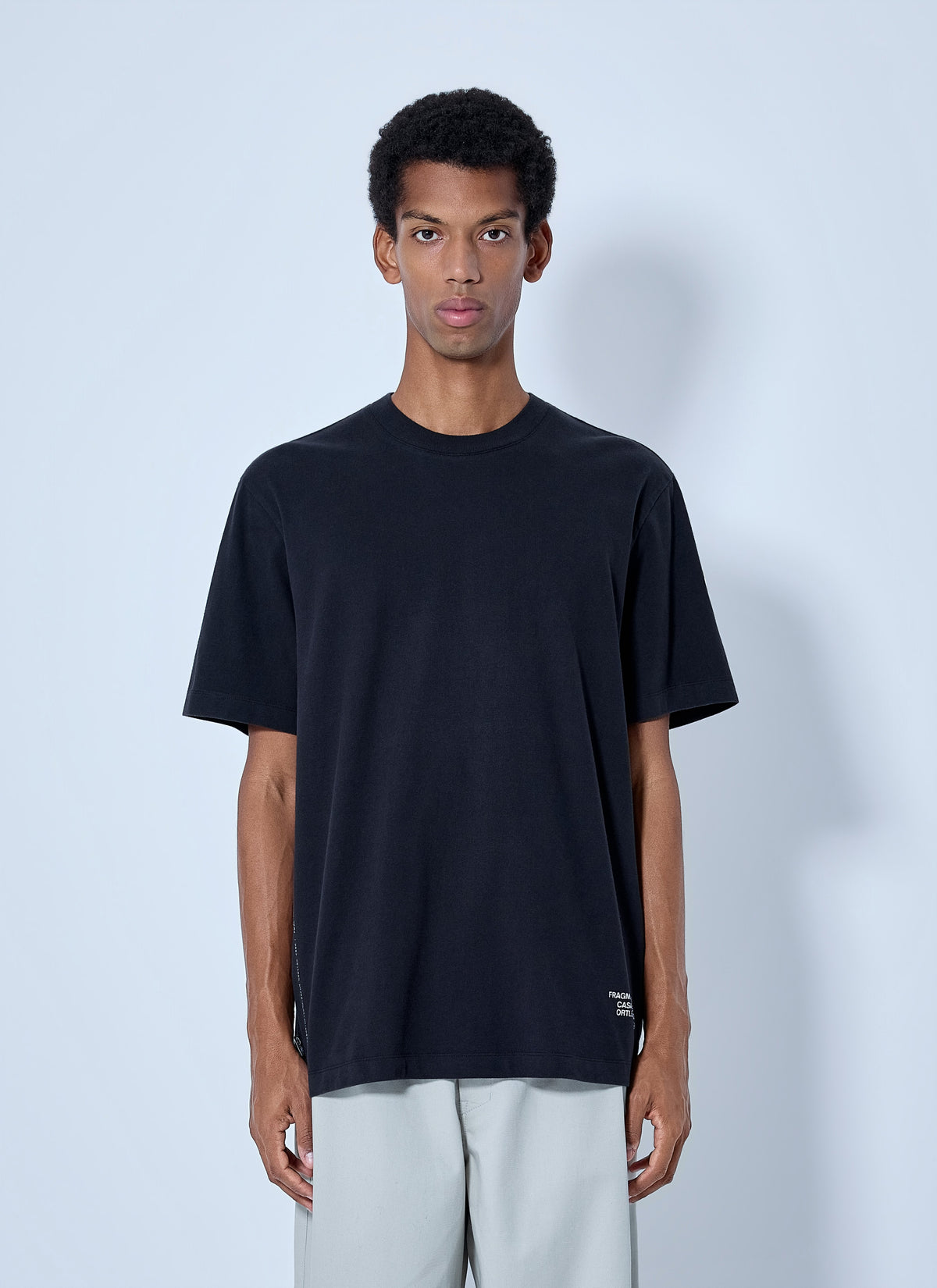 Moncler X Frgmt Hiroshi Fujiwara Men Cotton Jersey T-Shirt MONCLER