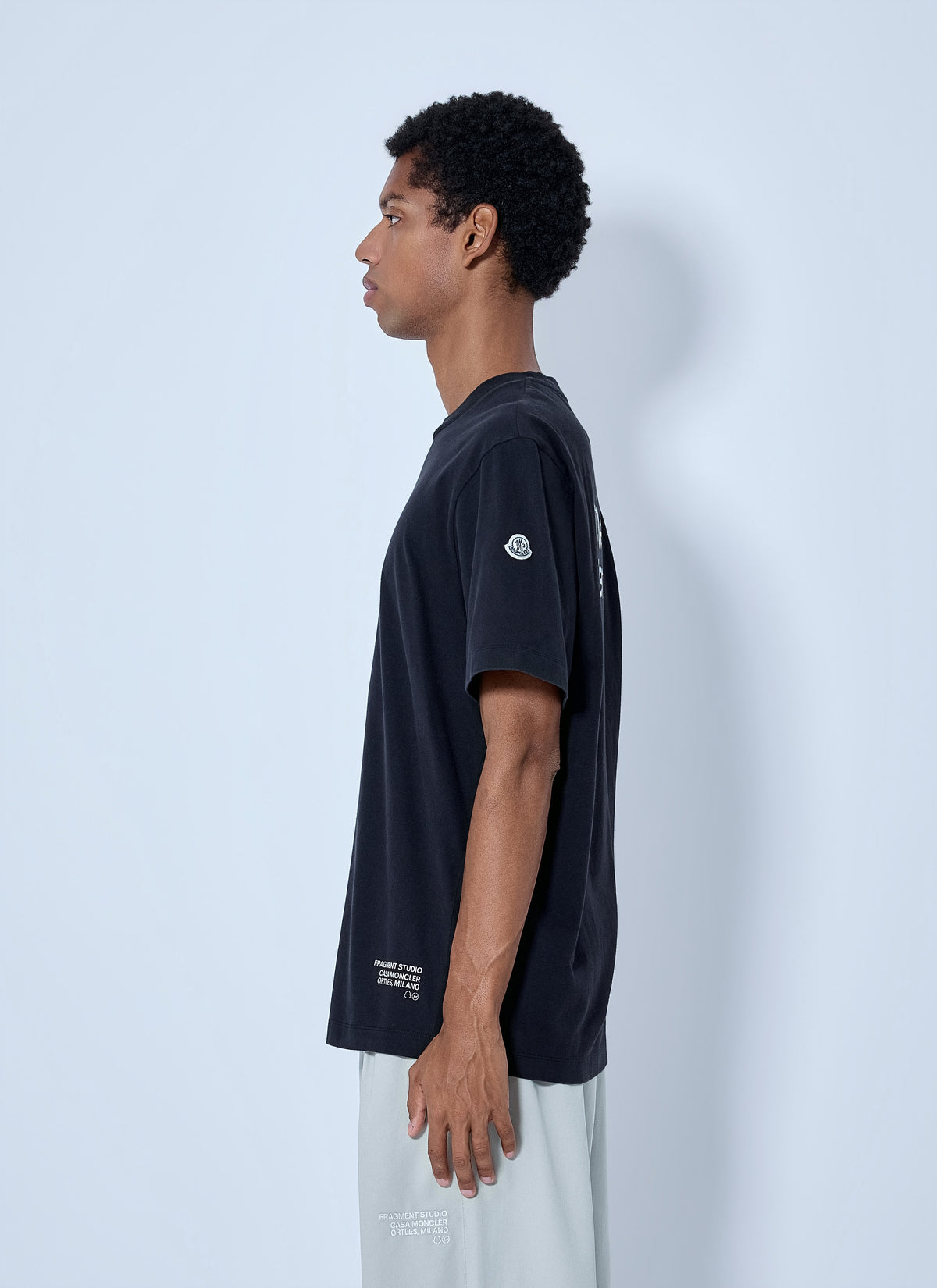 Moncler X Frgmt Hiroshi Fujiwara Men Cotton Jersey T-Shirt MONCLER