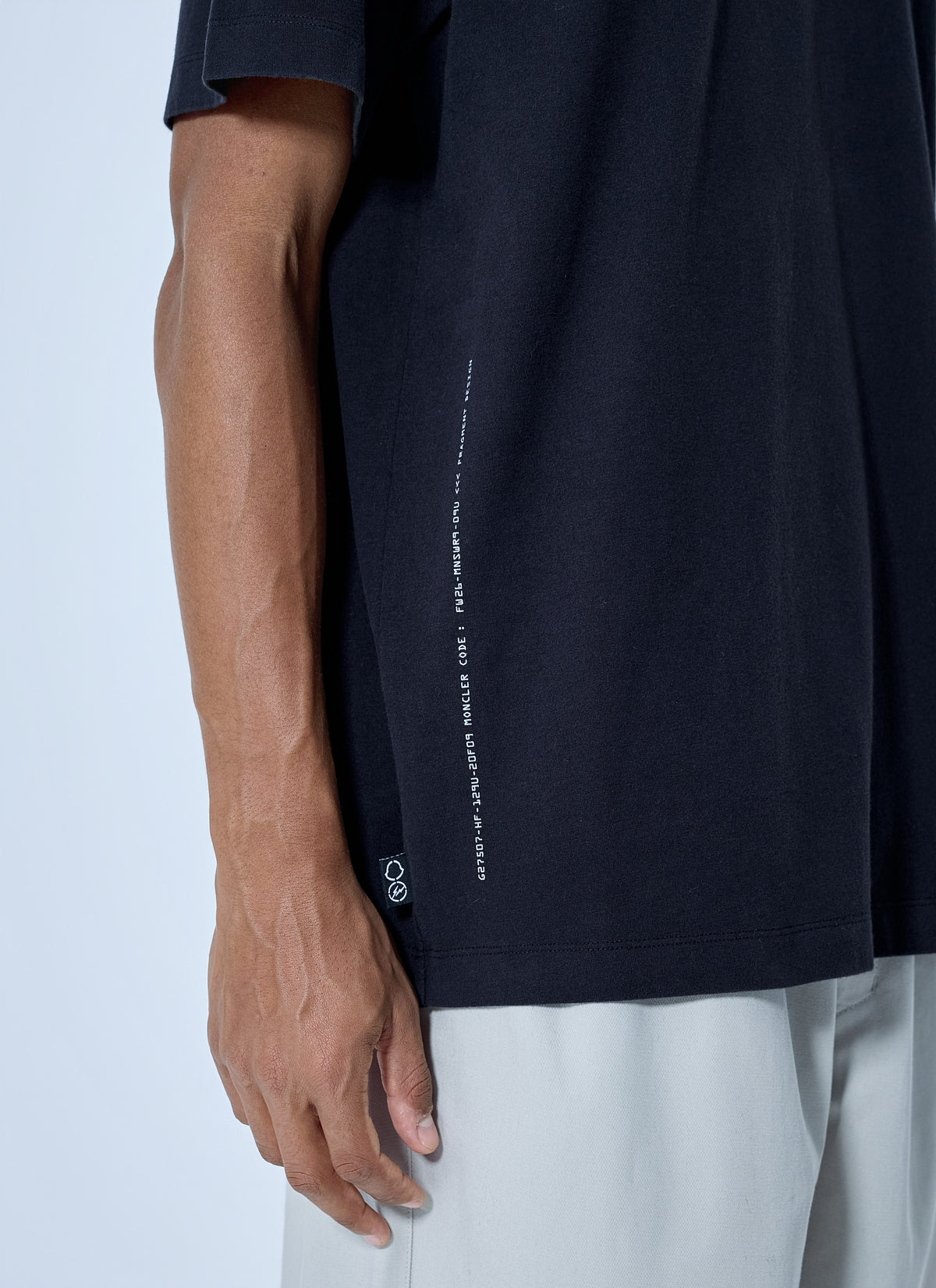 Moncler X Frgmt Hiroshi Fujiwara Men Cotton Jersey T-Shirt MONCLER