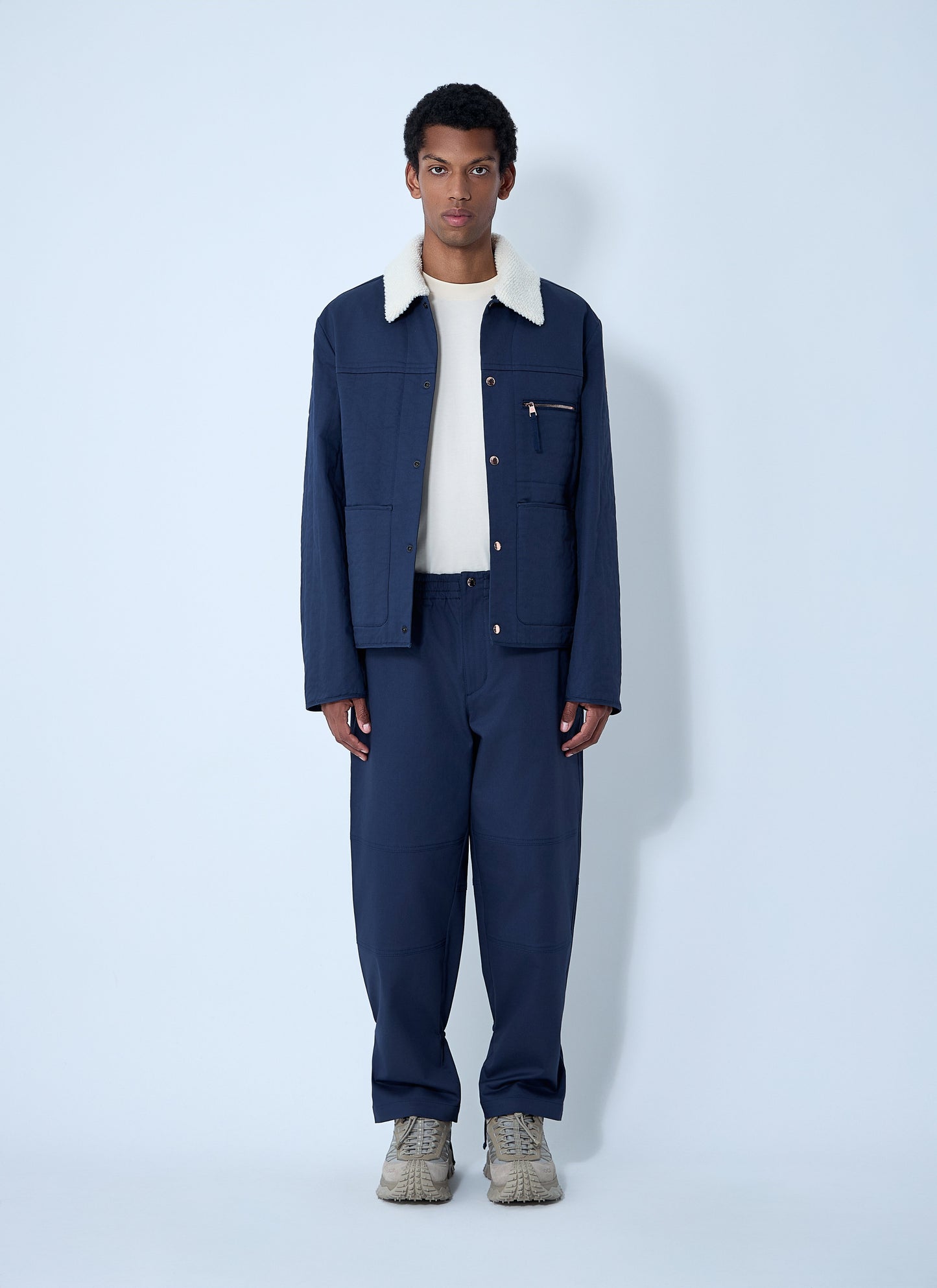 Moncler X Gilga Farm By Donald Glover Men Cotton Gabardine Pants MONCLER