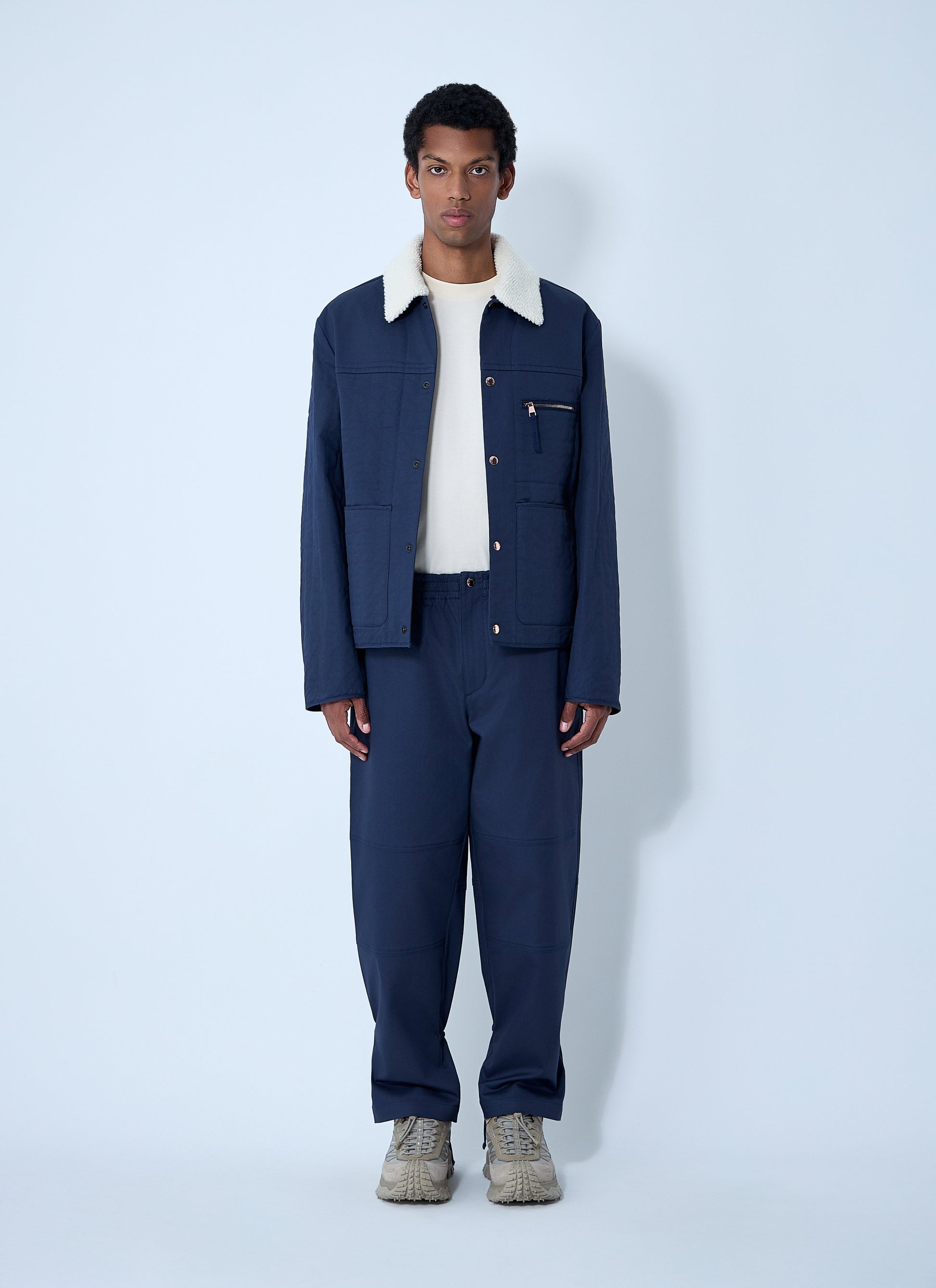 Moncler X Gilga Farm By Donald Glover Men Cotton Gabardine Pants MONCLER