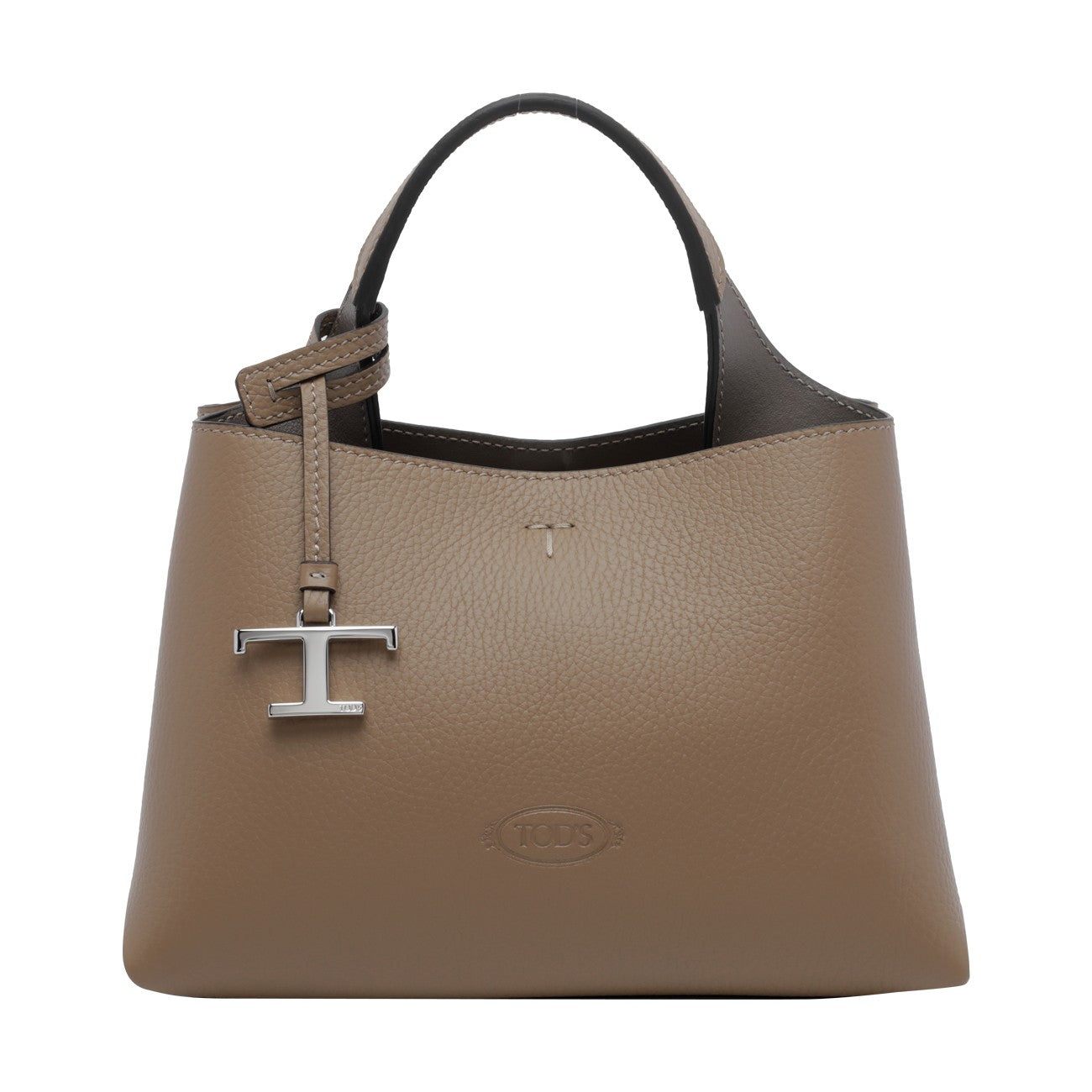 Tod's Women Micro Leather Handbag With T Timeless Charm TOD'S