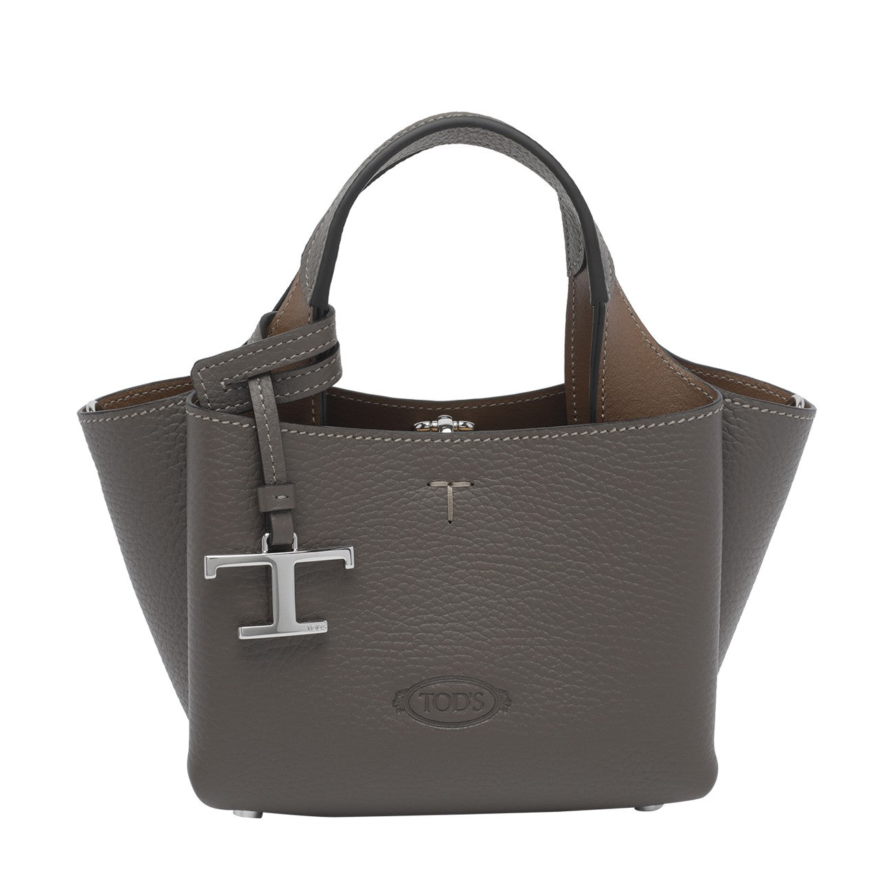 Tod's Women Micro Leather Handbag With T Timeless Pendant TOD'S