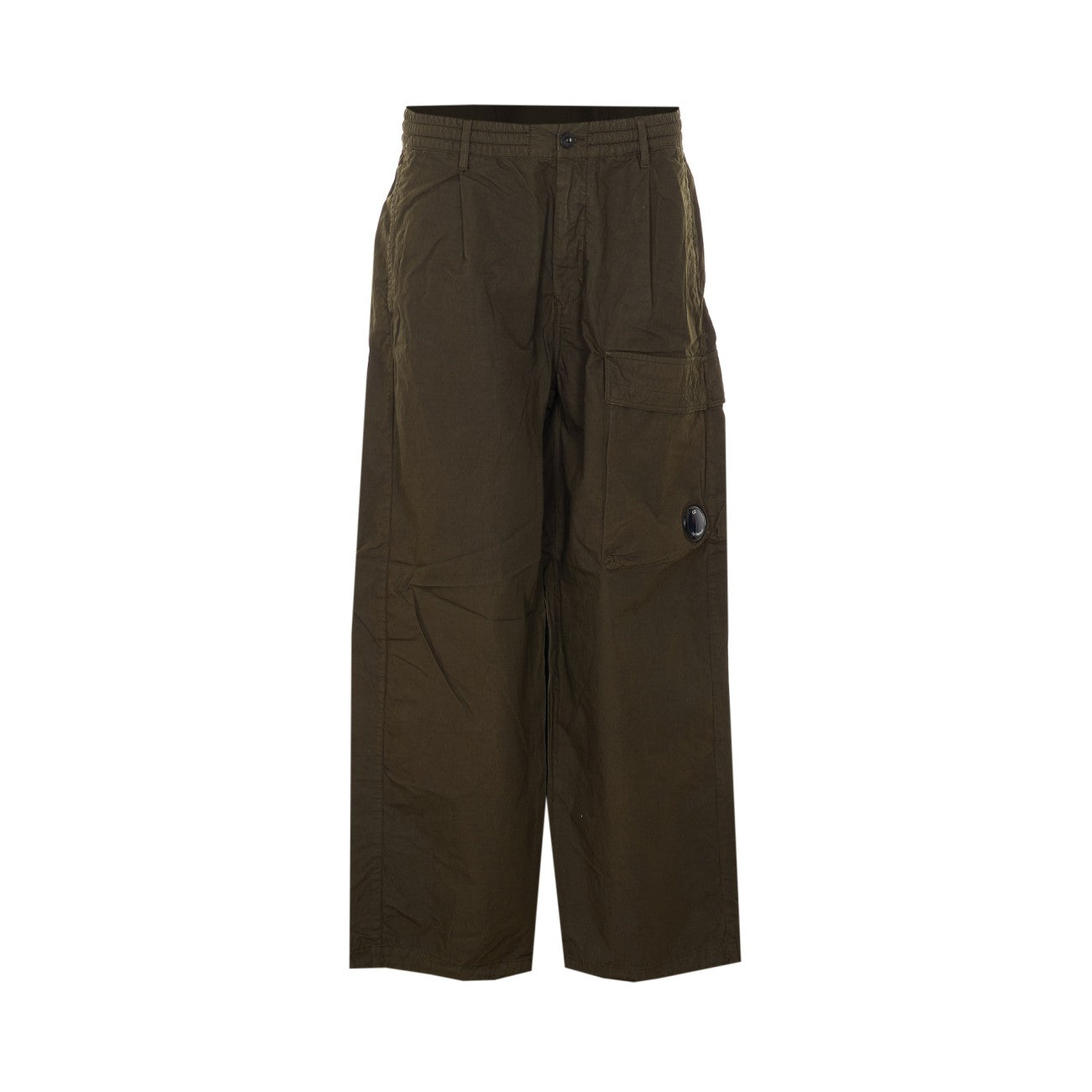 C.P. Company Men Micro-Reps Pants With Lens Logo C.P. COMPANY