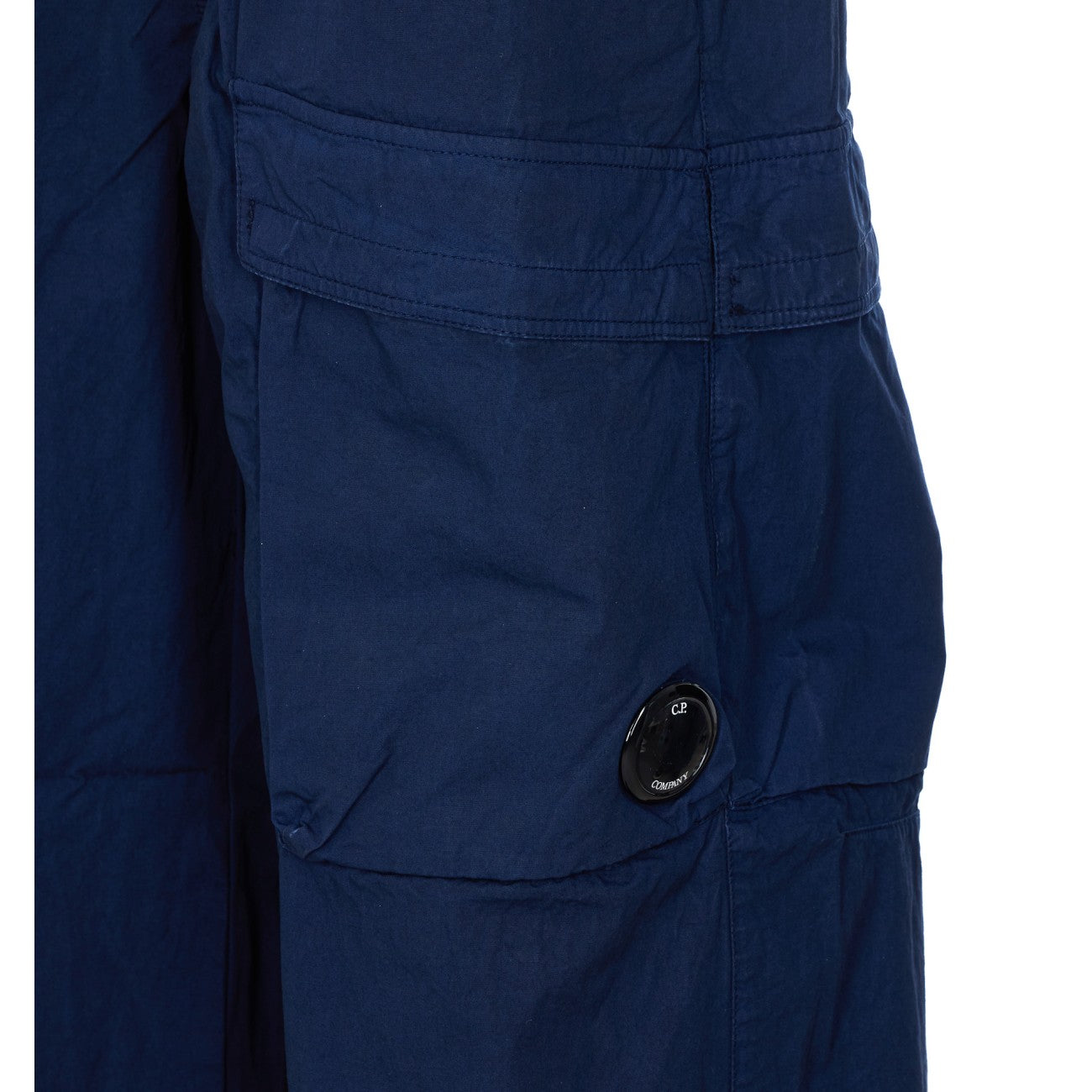C.P. Company Men Micro-Reps Pants With Lens Logo C.P. COMPANY