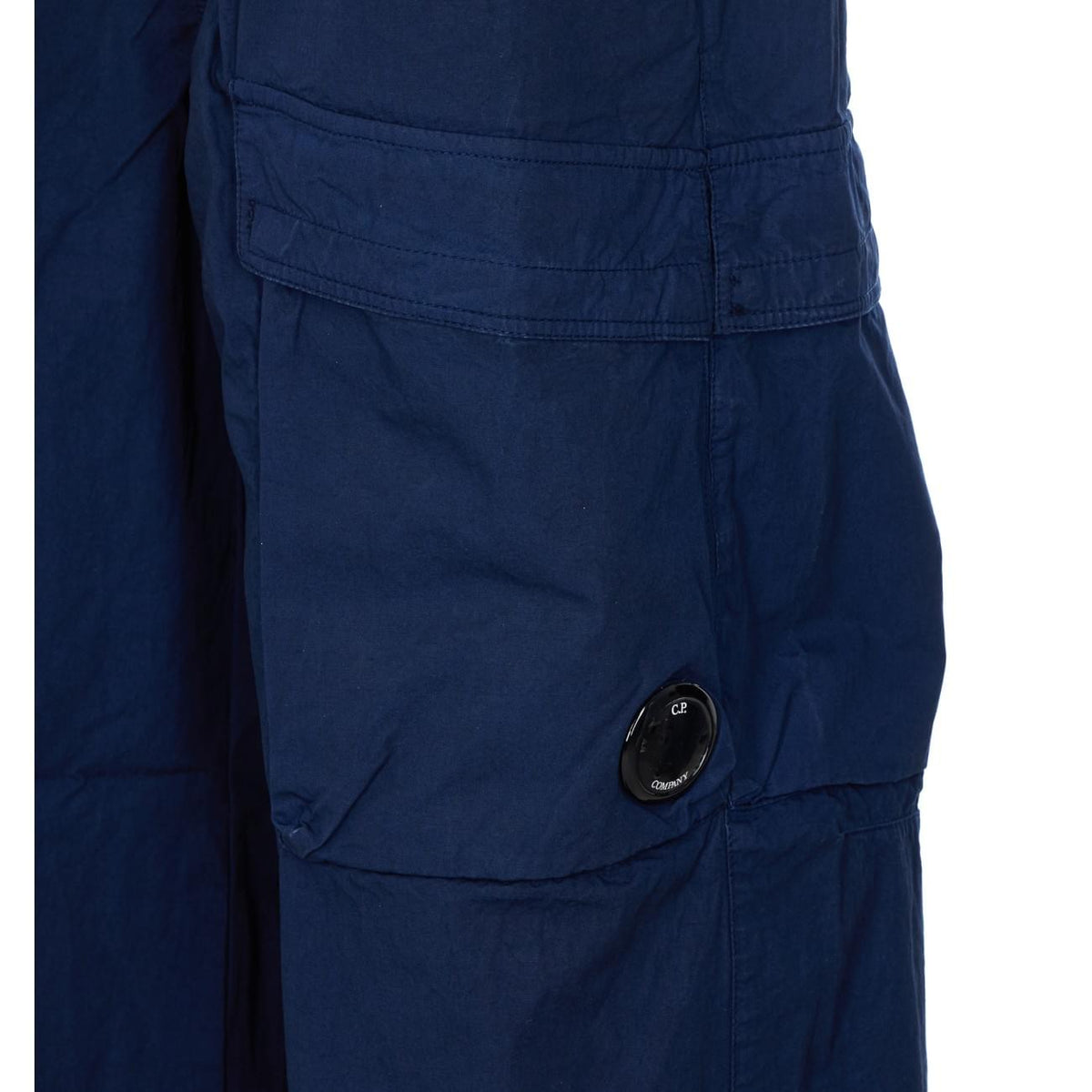 C.P. Company Men Micro-Reps Pants With Lens Logo C.P. COMPANY