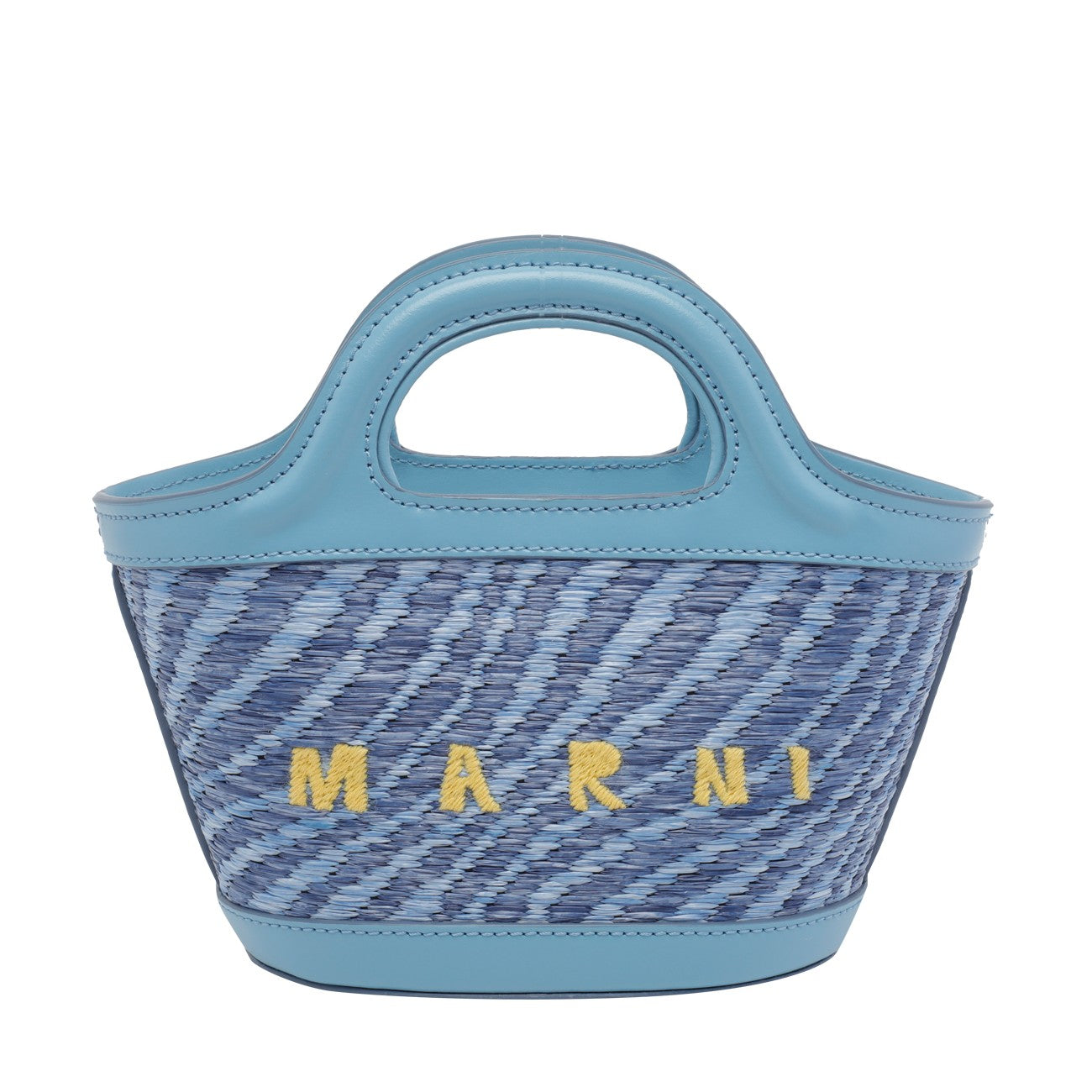 Marni Women Micro Tropicalia Handbag In Wavy-Raffia Effect Fabric MARNI