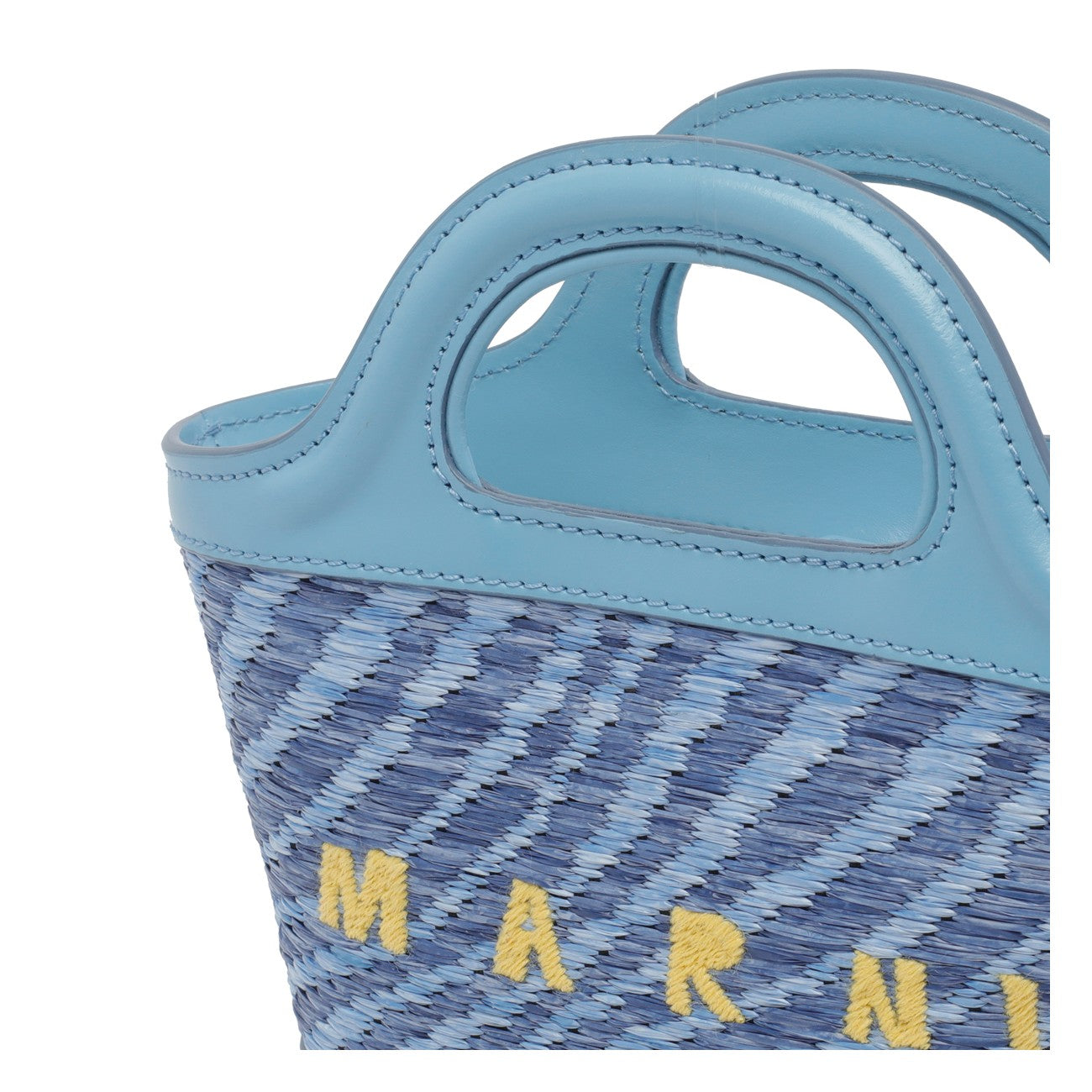 Marni Women Micro Tropicalia Handbag In Wavy-Raffia Effect Fabric MARNI