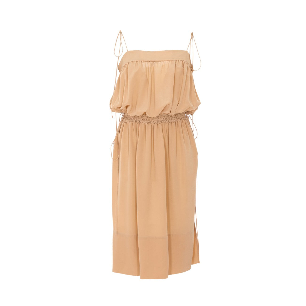 Saint Laurent Women Midi Balloon Dress SAINT LAURENT