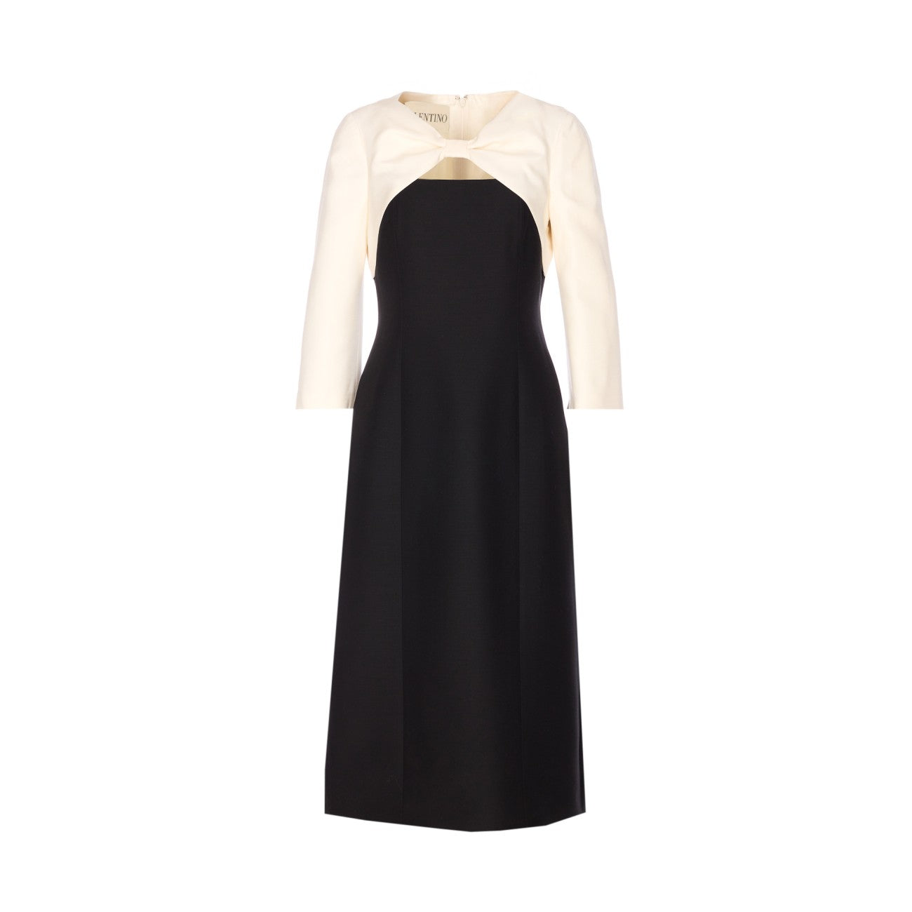 Valentino Garavani Women Midi Crepe Couture Dress VALENTINO GARAVANI