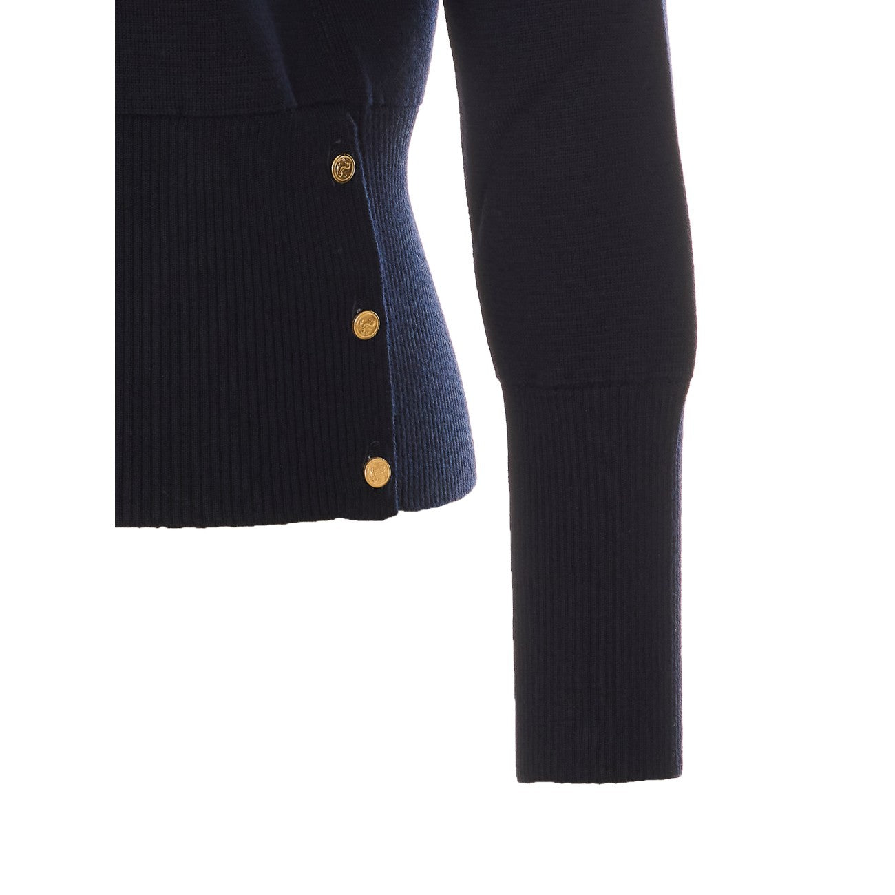 Thom Browne Women Milano Classic Cardigan With 4 Bar Stripe
