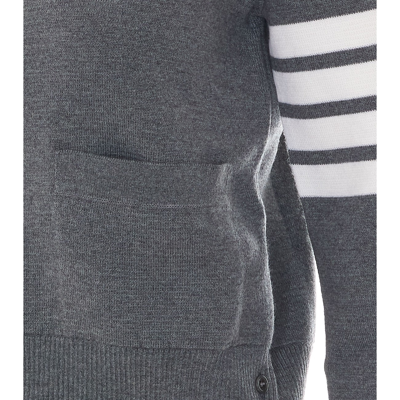 Thom Browne Women Milano Classic Cardigan With 4 Bar Stripe THOM BROWNE