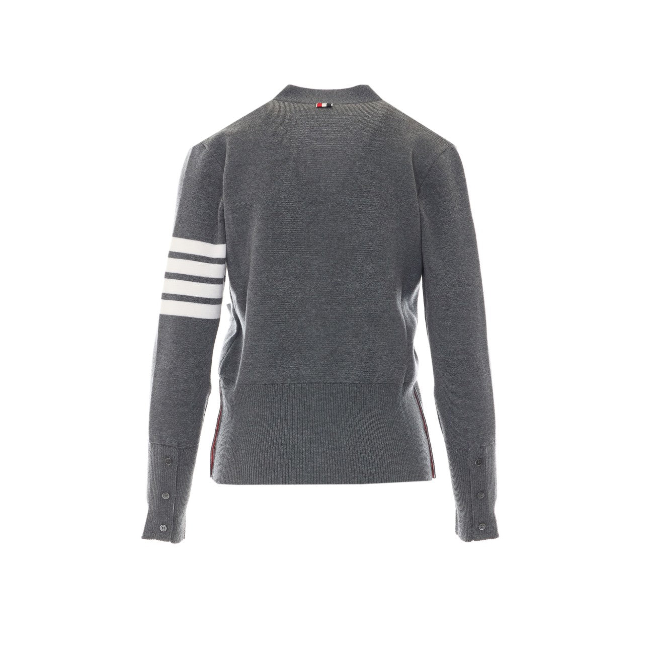 Thom Browne Women Milano Classic Cardigan With 4 Bar Stripe THOM BROWNE