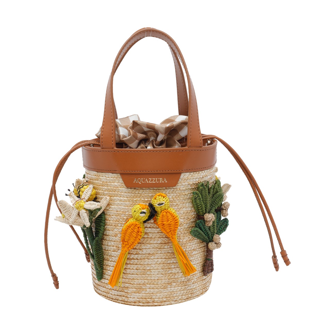 Aquazzura Women Mini Birdsong Bucket Bag AQUAZZURA