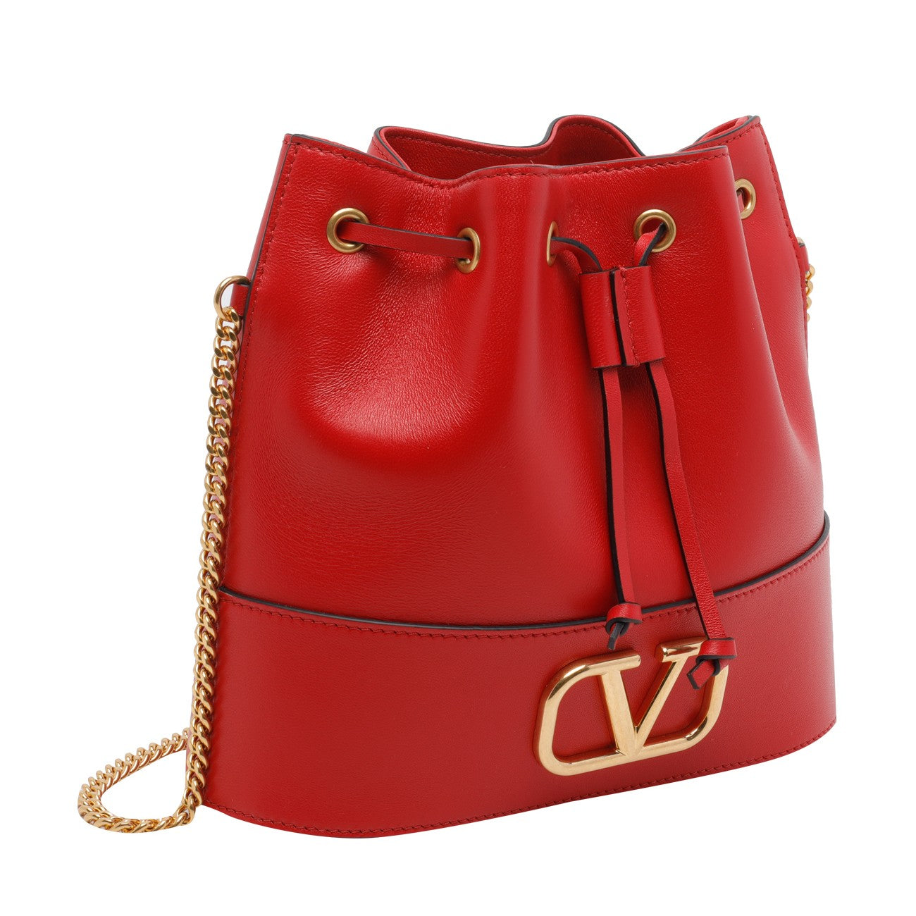 Valentino Garavani Women Mini Bucket With Vlogo Signature Chain