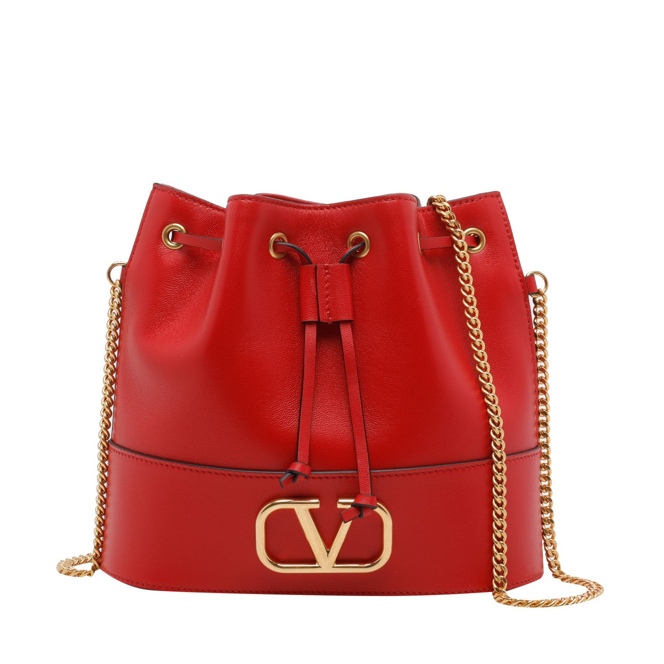 Valentino Garavani Women Mini Bucket With Vlogo Signature Chain