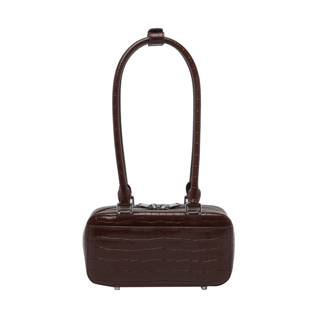 Self Portrait Women Mini Croc Leather Shoulder Bag SELF-PORTRAIT