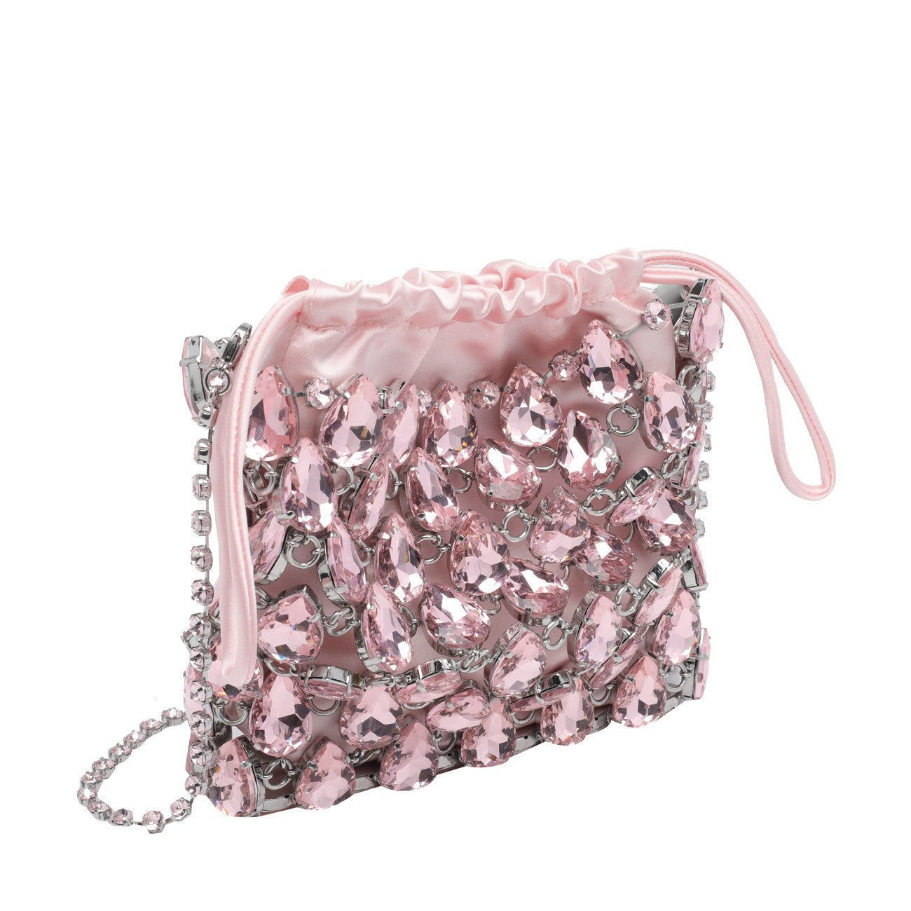 Self Portrait Women Mini Crystal Chainmail Handbag SELF-PORTRAIT