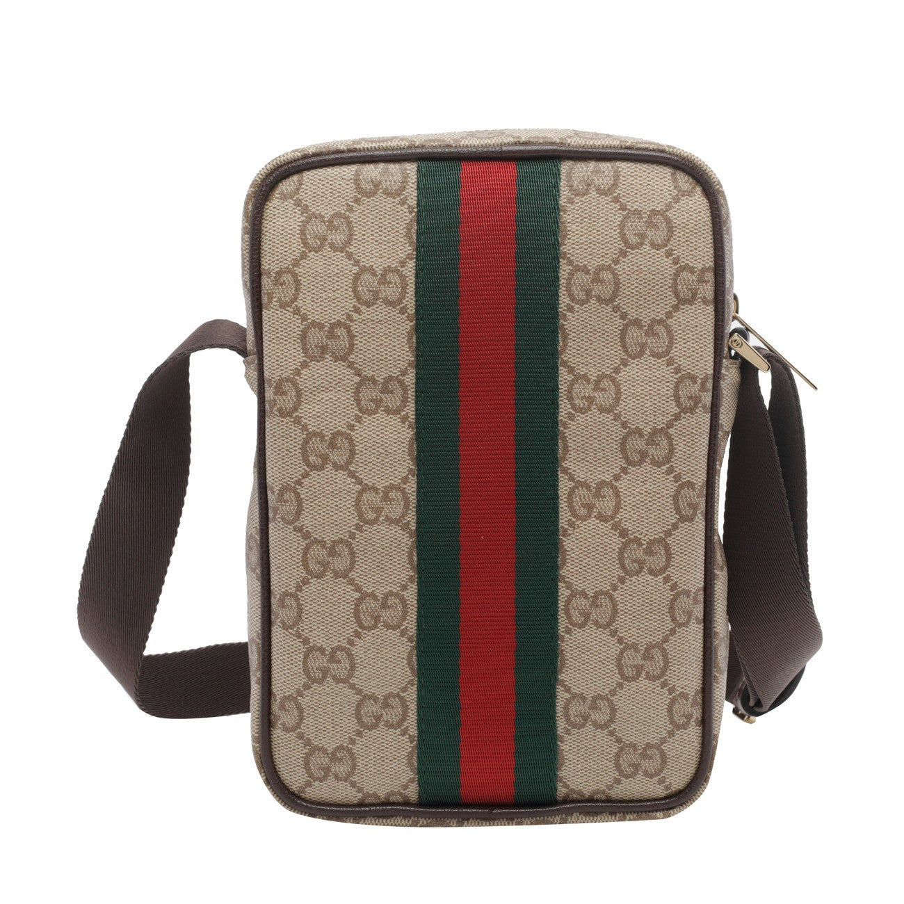 Gucci Men Mini Gg And Web Crossbody Bag GUCCI