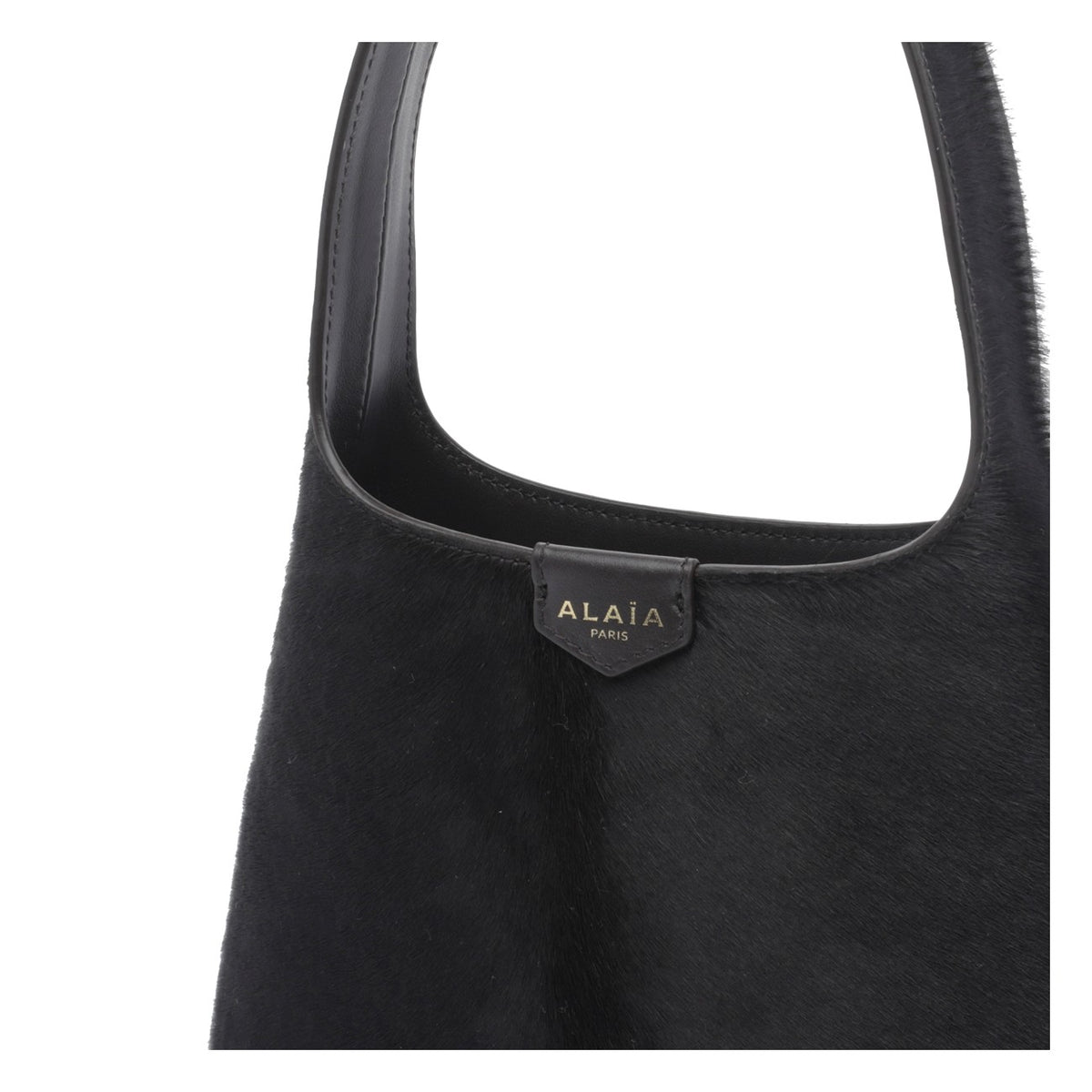 Alaia Women Mini Haircalf Hobo Bag ALAIA