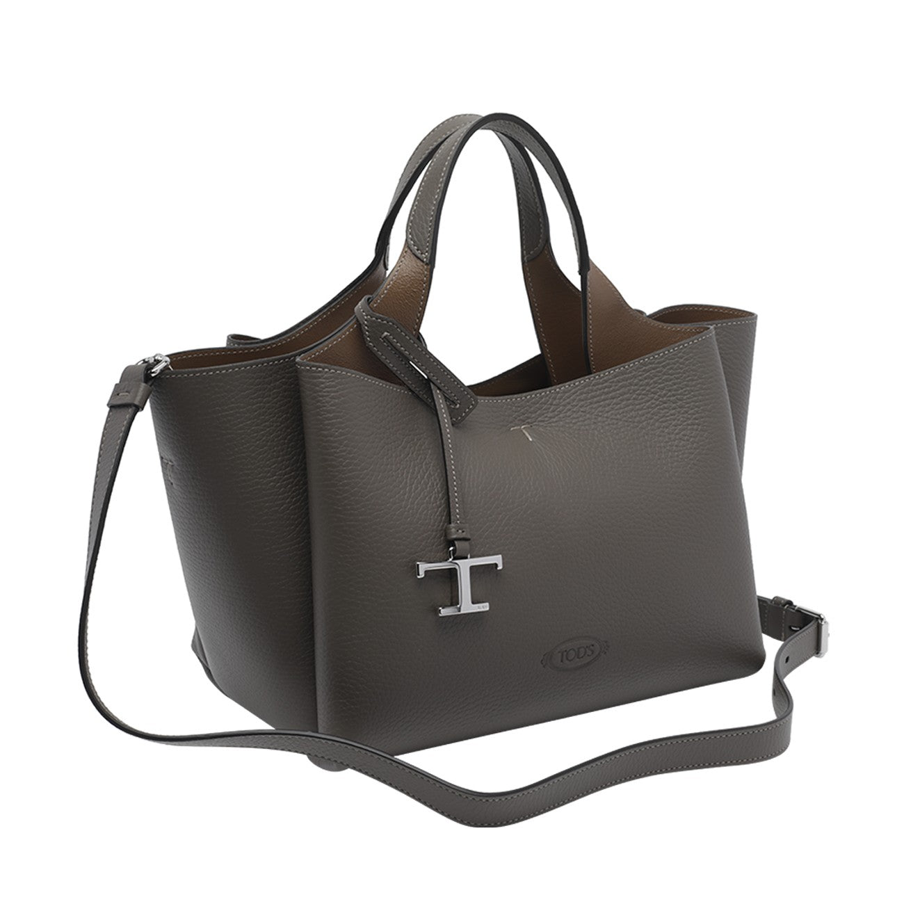 Tod's Women Mini Leather Bag With T Timeless Pendant TOD'S
