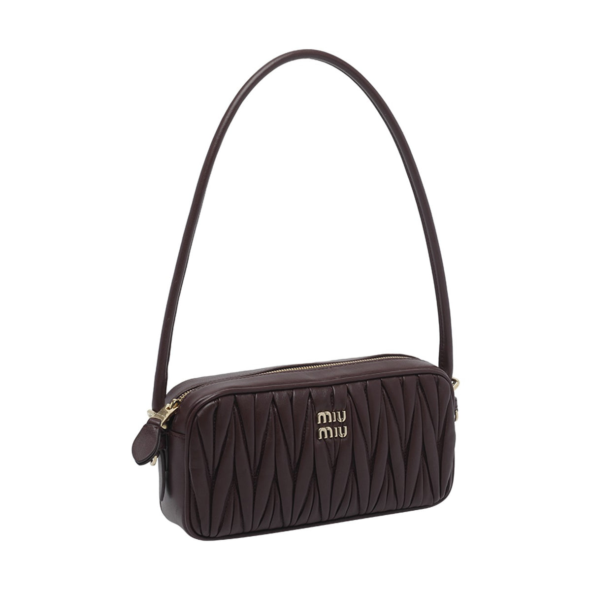 Miu Miu Women Mini Logo Matelasse' Pouch MIU MIU