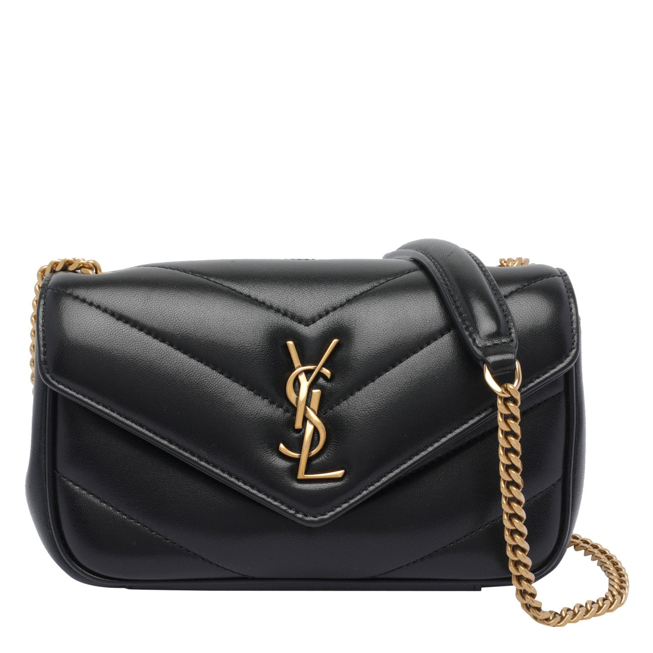 Saint Laurent Women Mini Loulou Crossbody Bag
