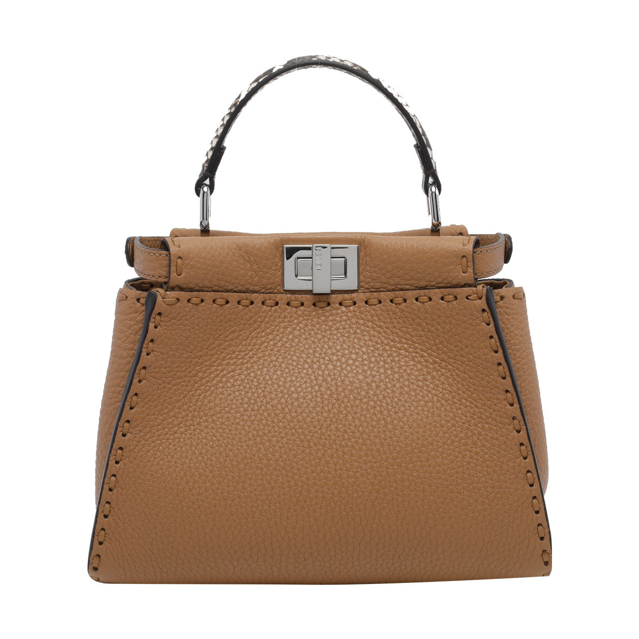 Fendi Women Mini Peekaboo Handbag