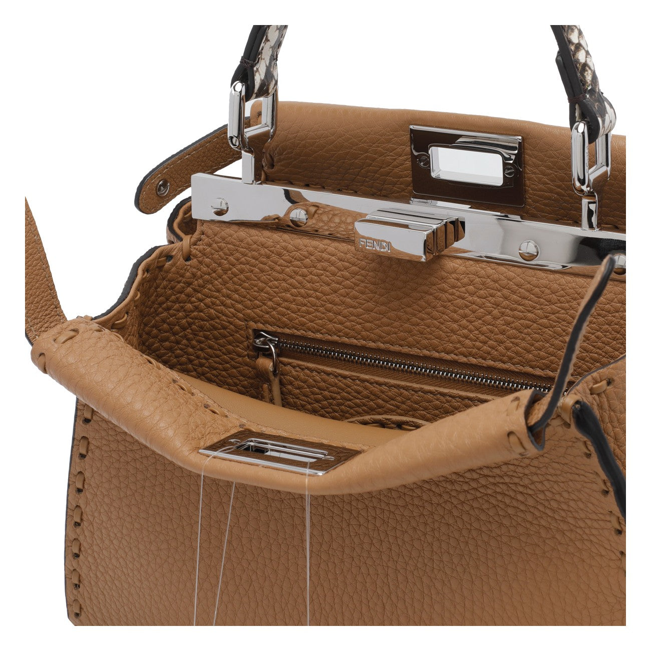 Fendi Women Mini Peekaboo Handbag
