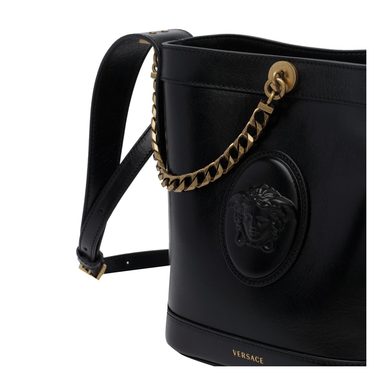 Versace Women Mini Pivot Bucket Bag VERSACE