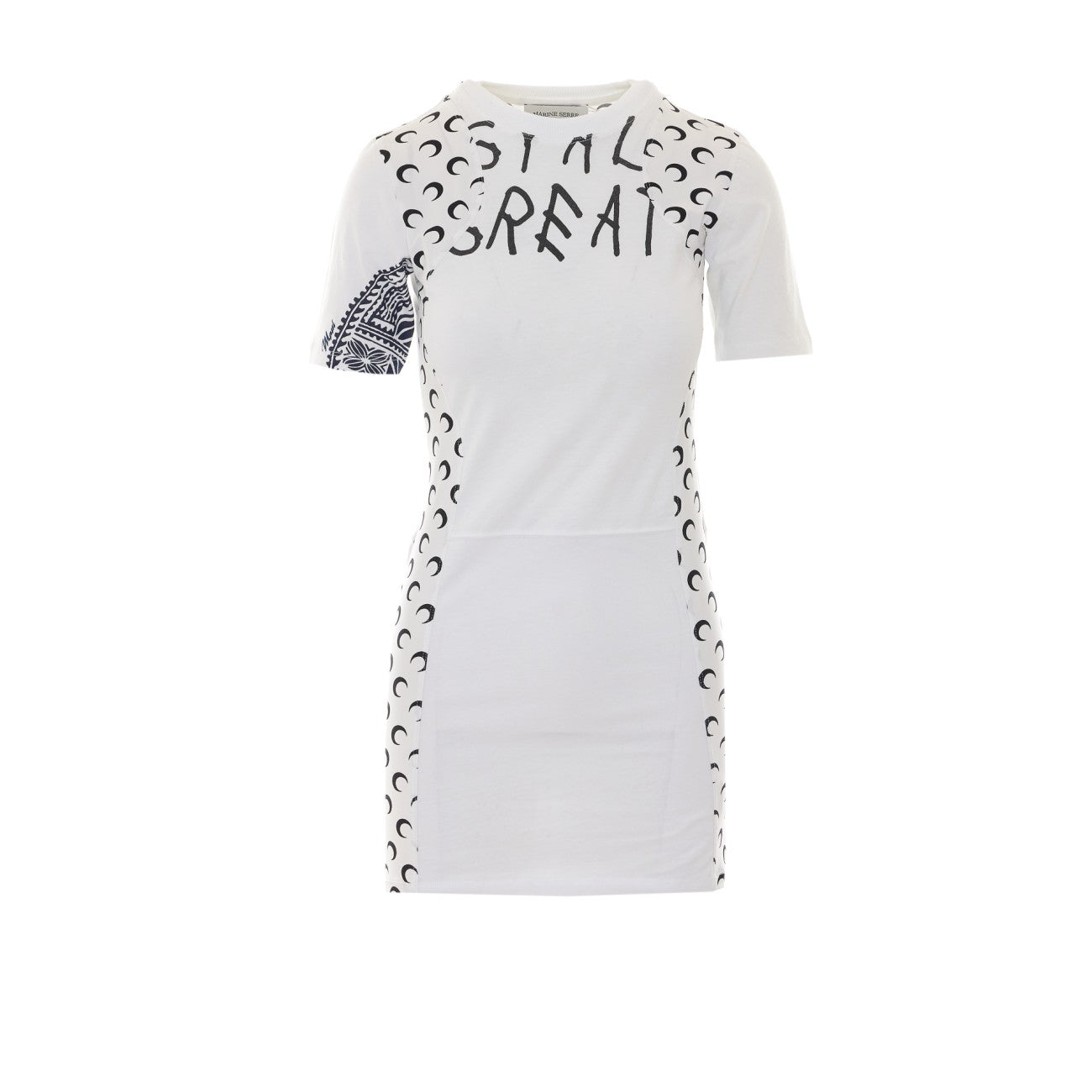 Marine Serre Women Mini Printed Dress MARINE SERRE