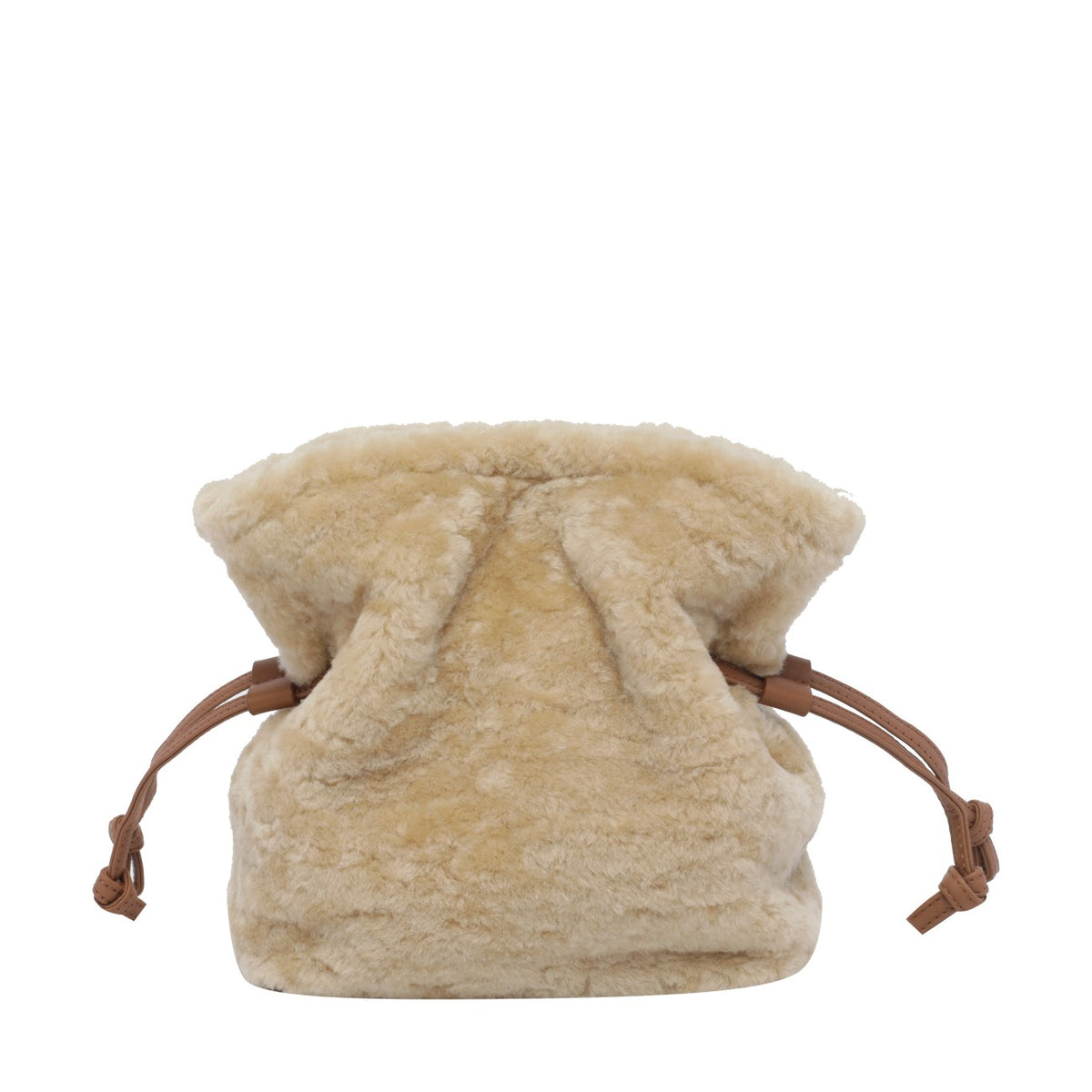 Saint Laurent Women Mini Shearling Jamie Crossbody Bag SAINT LAURENT