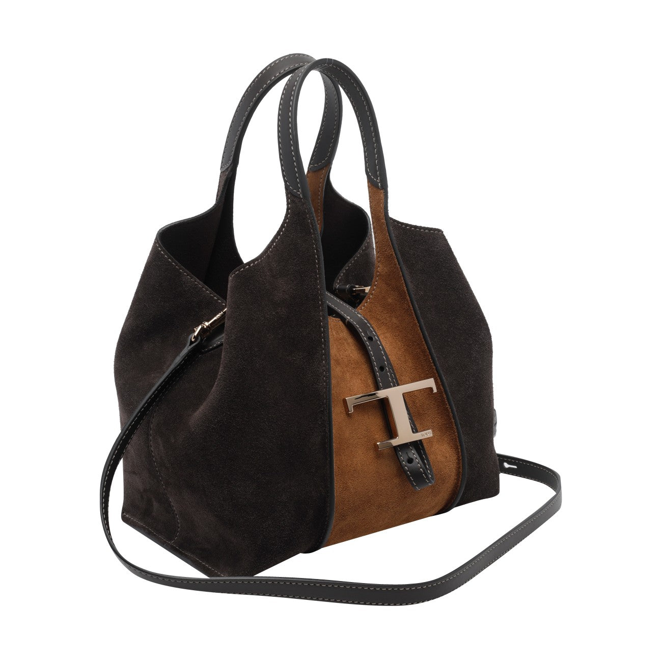 Tod's Women Mini Suede T Timeless Shopping Bag TOD'S