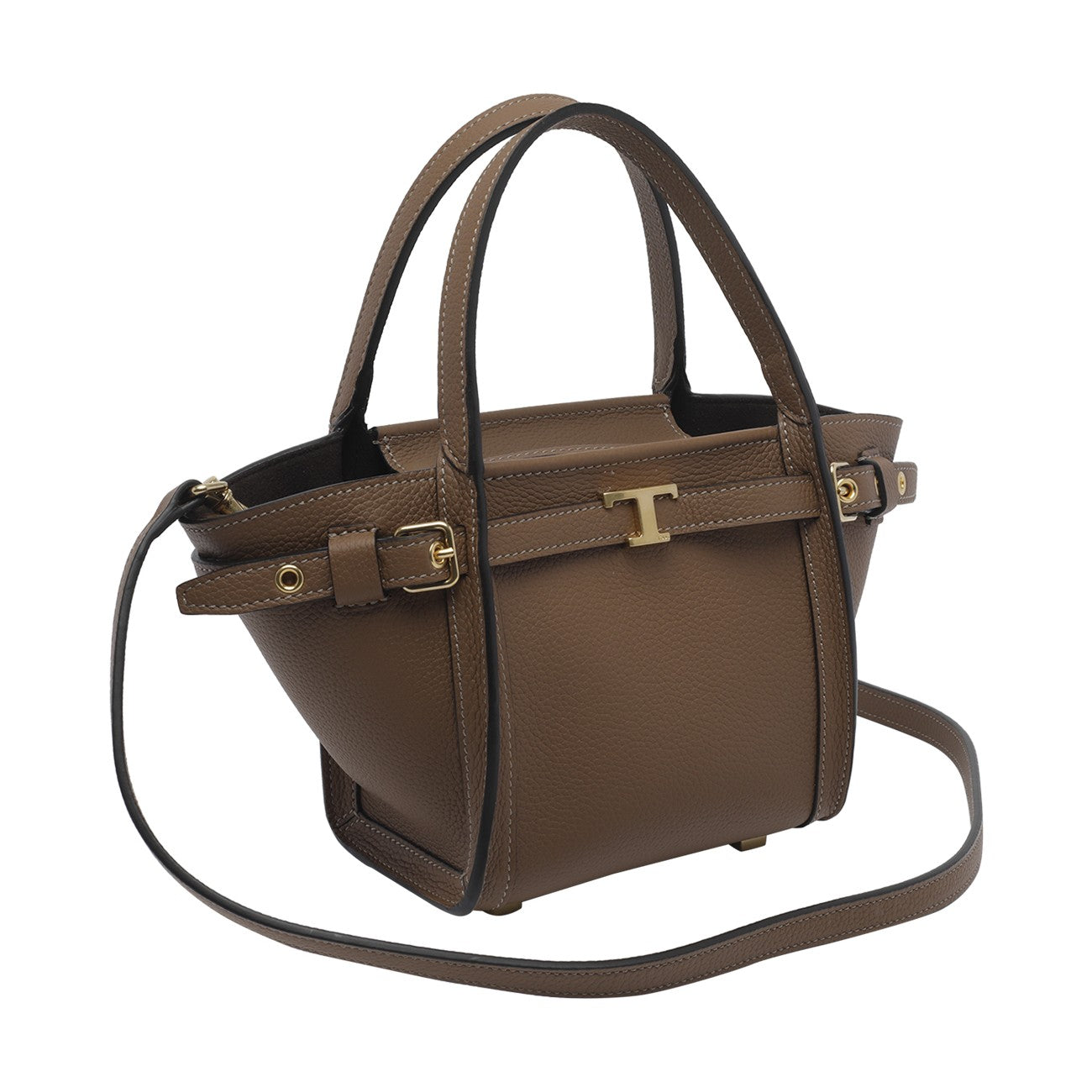 Tod's Women Mini T Signature Leather Shopping Bag TOD'S
