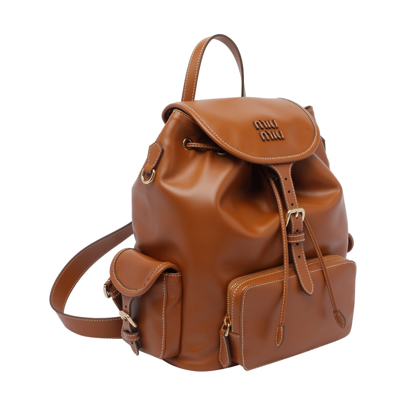 Miu Miu Women Miu Miu Leather Backpack MIU MIU